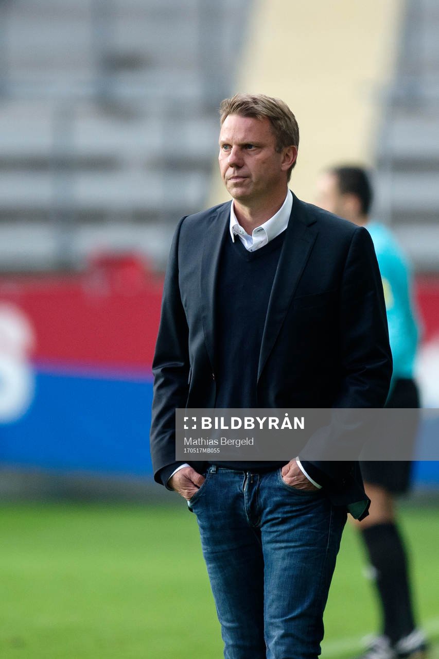 Falkenbergs tränare Hans Eklund