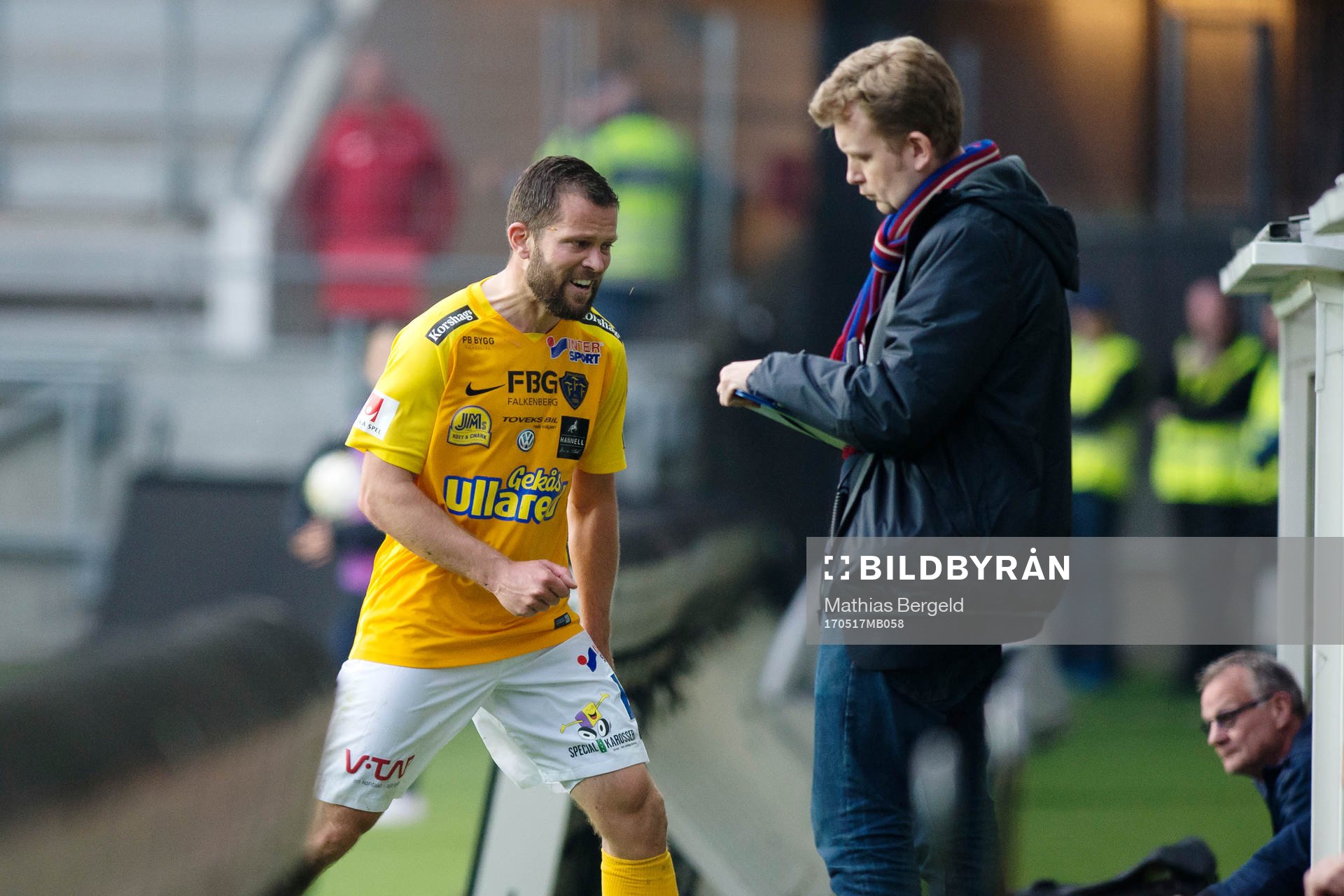 Falkenbergs David Svensson reagerar