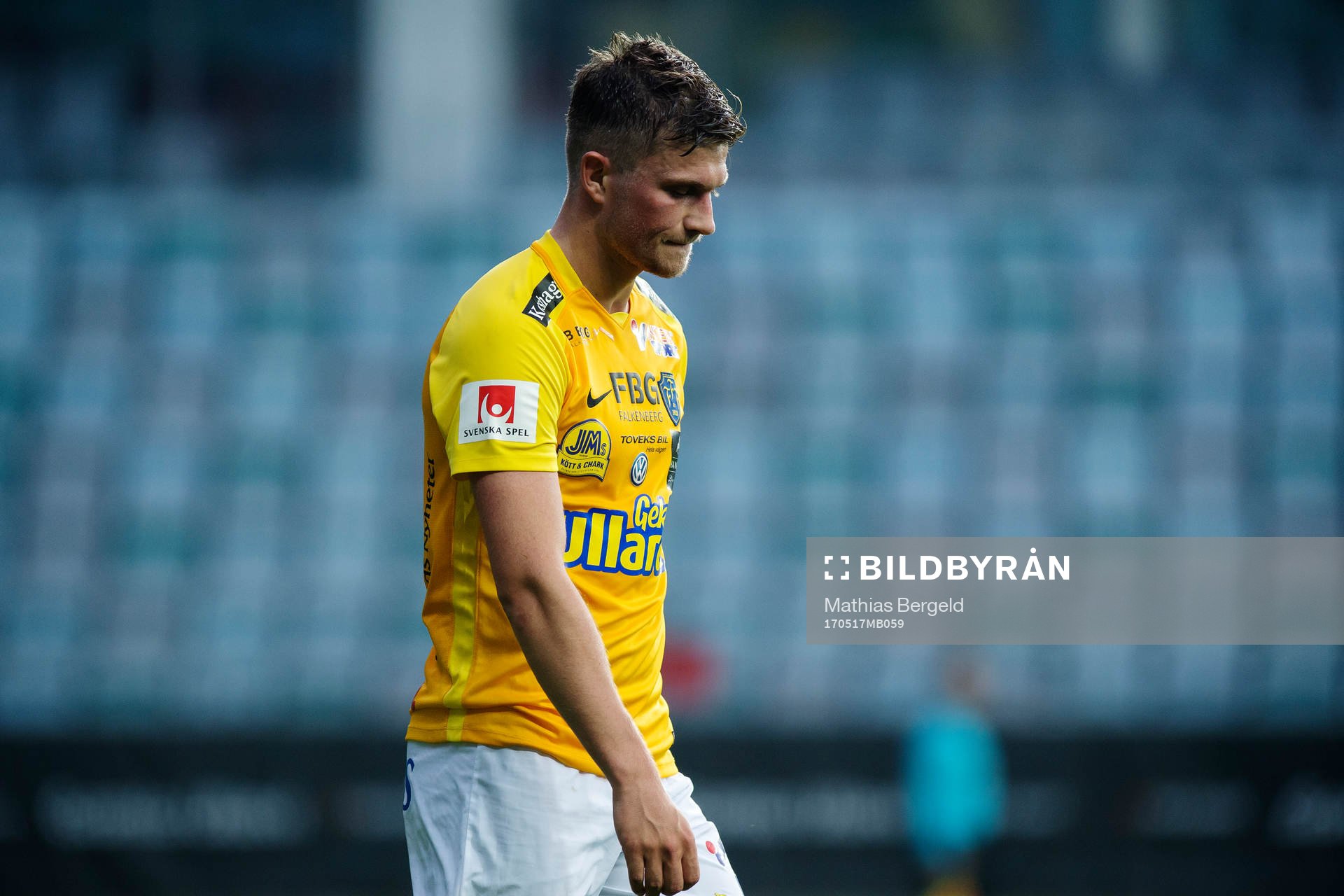 Falkenbergs Erik Pärsson deppar