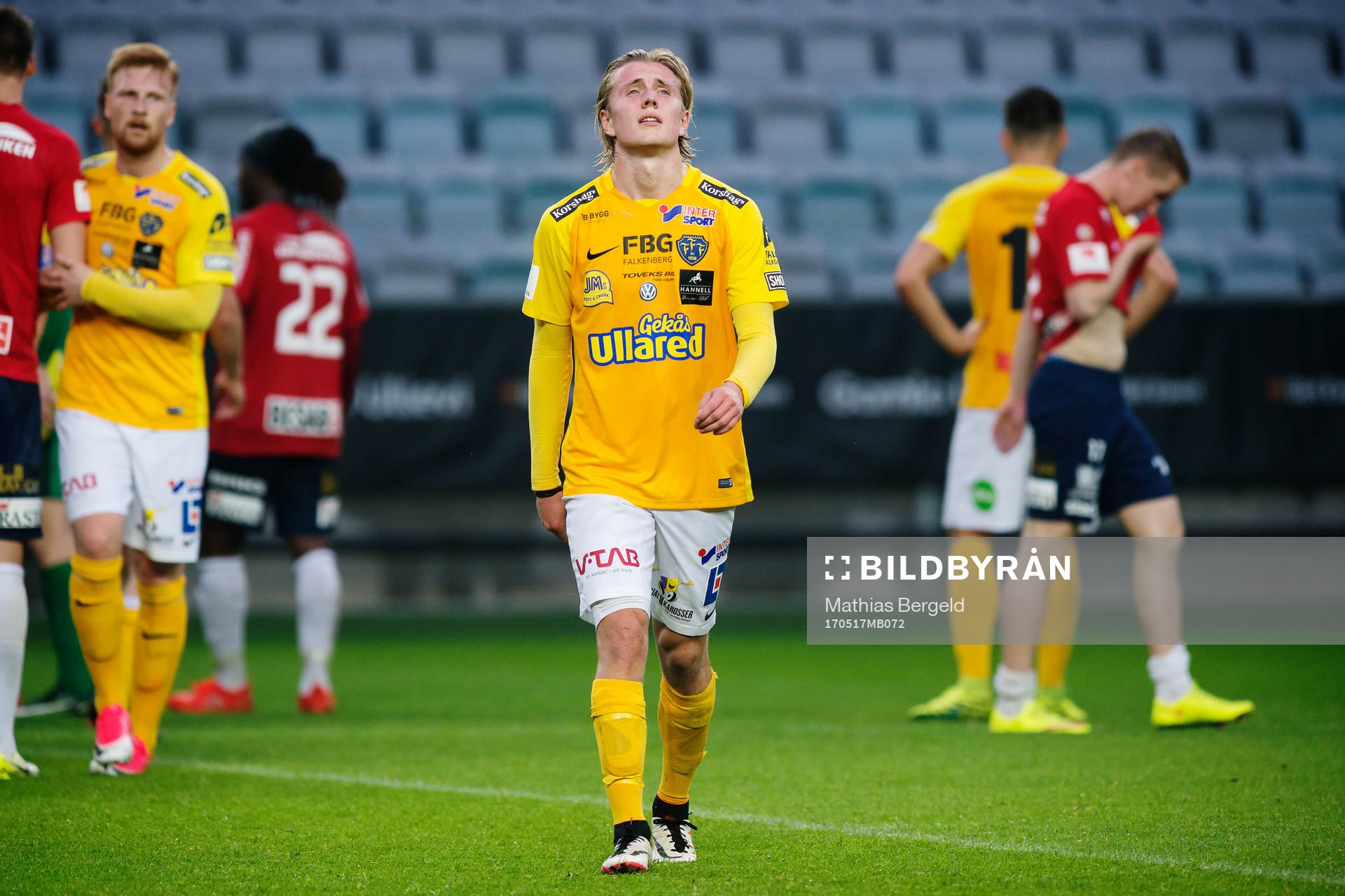 Falkenbergs Viktor Götesson deppar