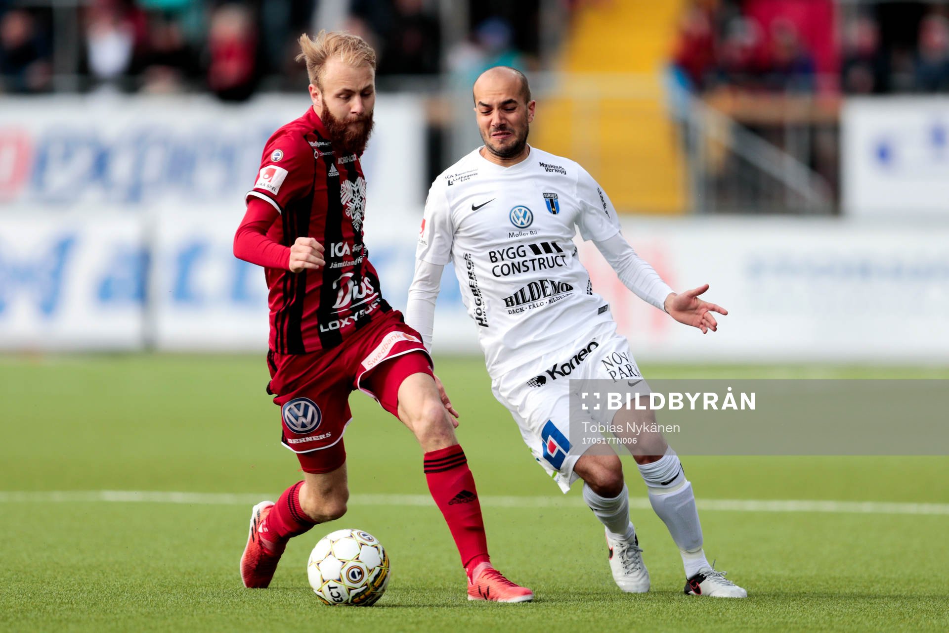 Östersunds Curtis Edwards och Sirius Karl Larson