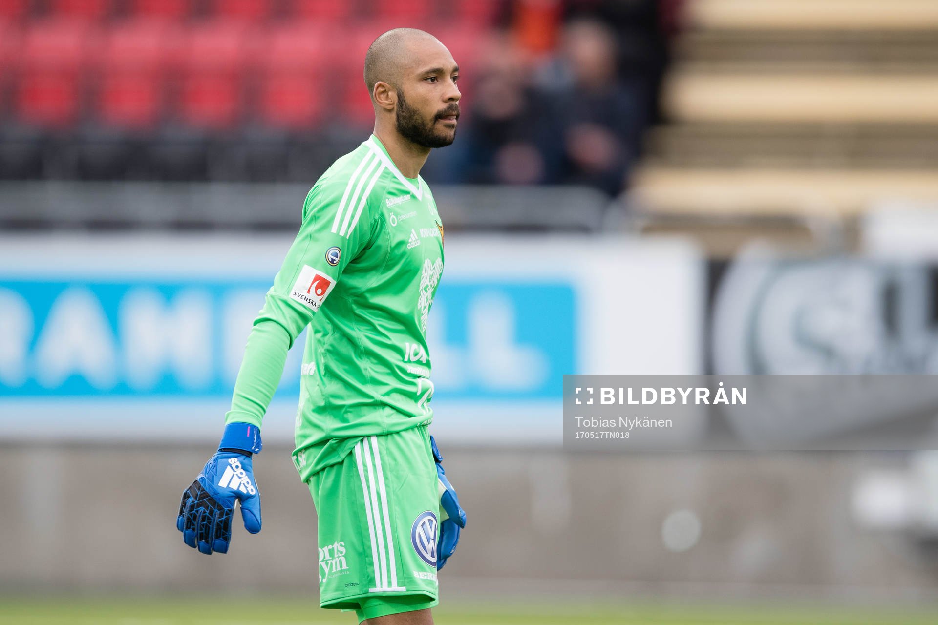 Östersunds målvakt Aly Keita