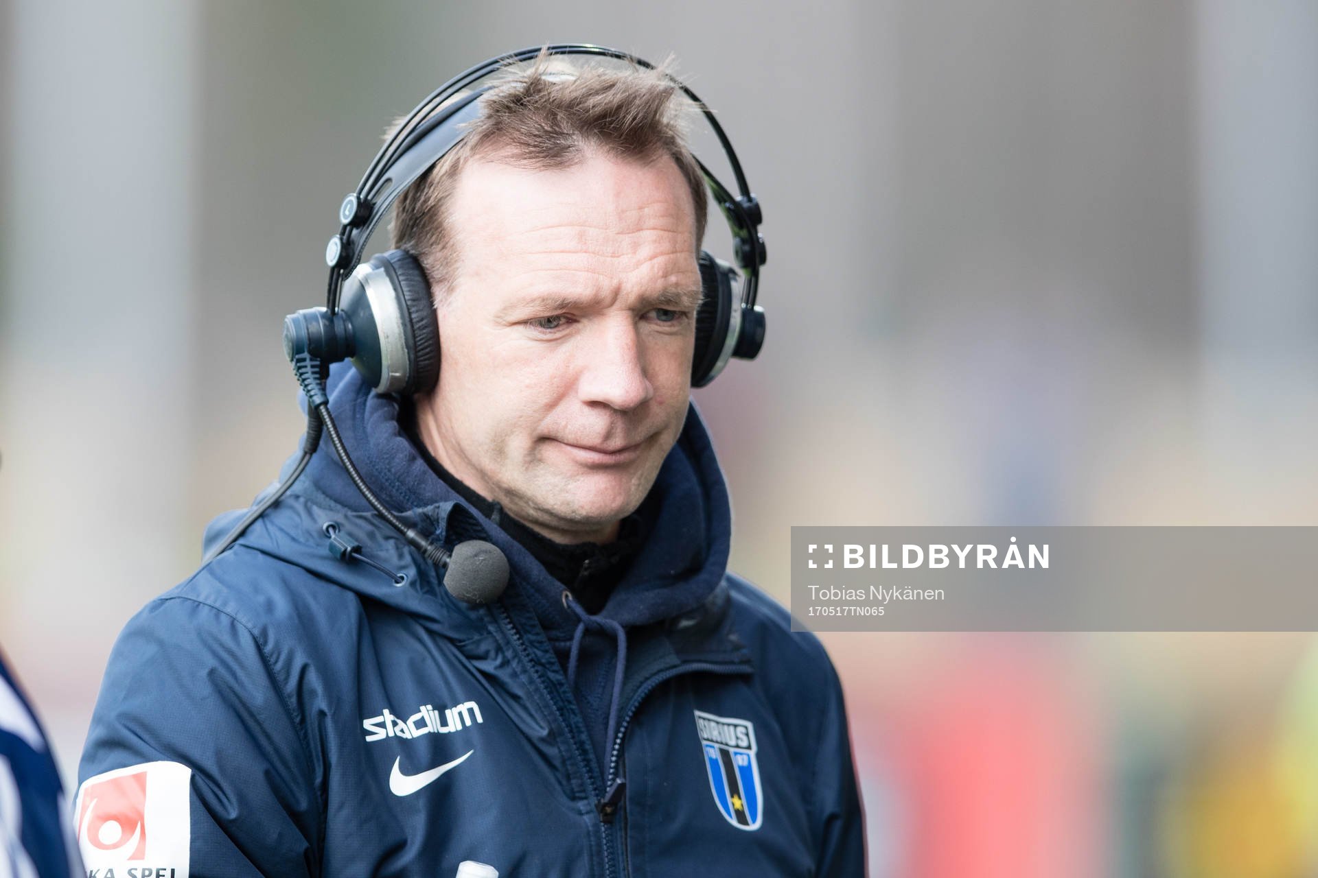Sirius tränare Thomas Lagerlöf