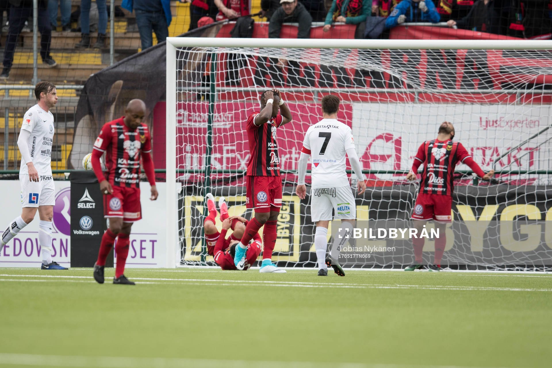 Östersunds Fouad Bachirou, Alhaji Gero och Saman Ghoddos