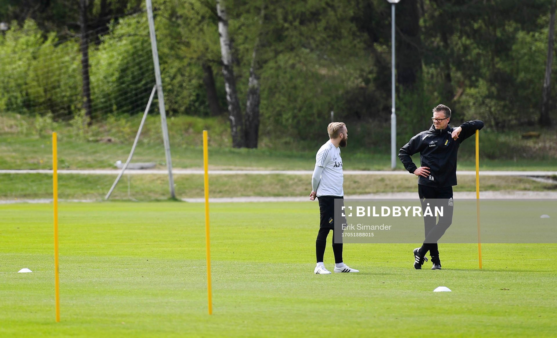AIKs tränare Rikard Norling