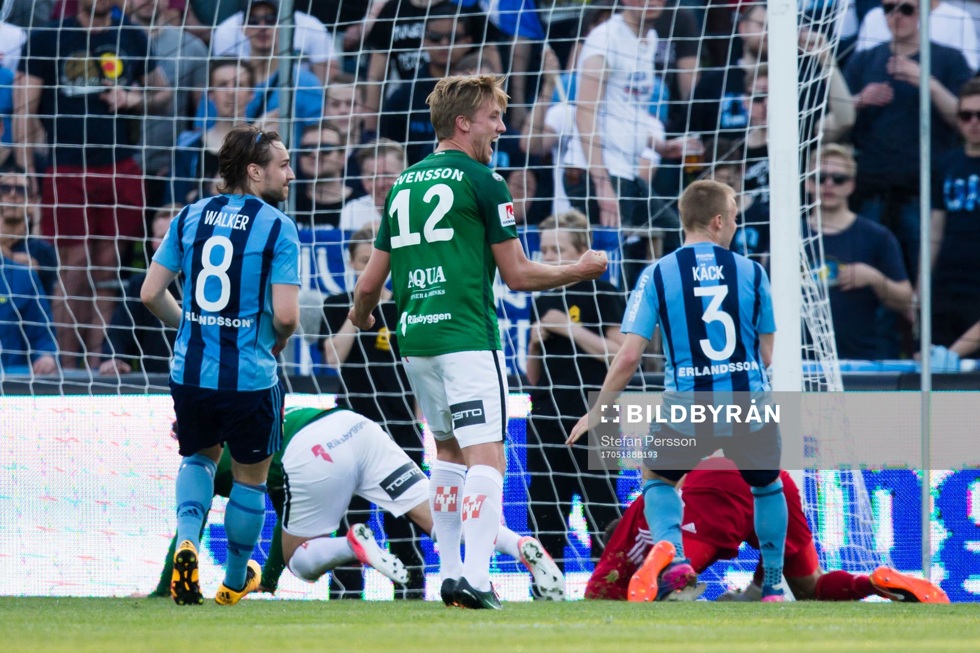Jönköpings Jesper Svensson jublar