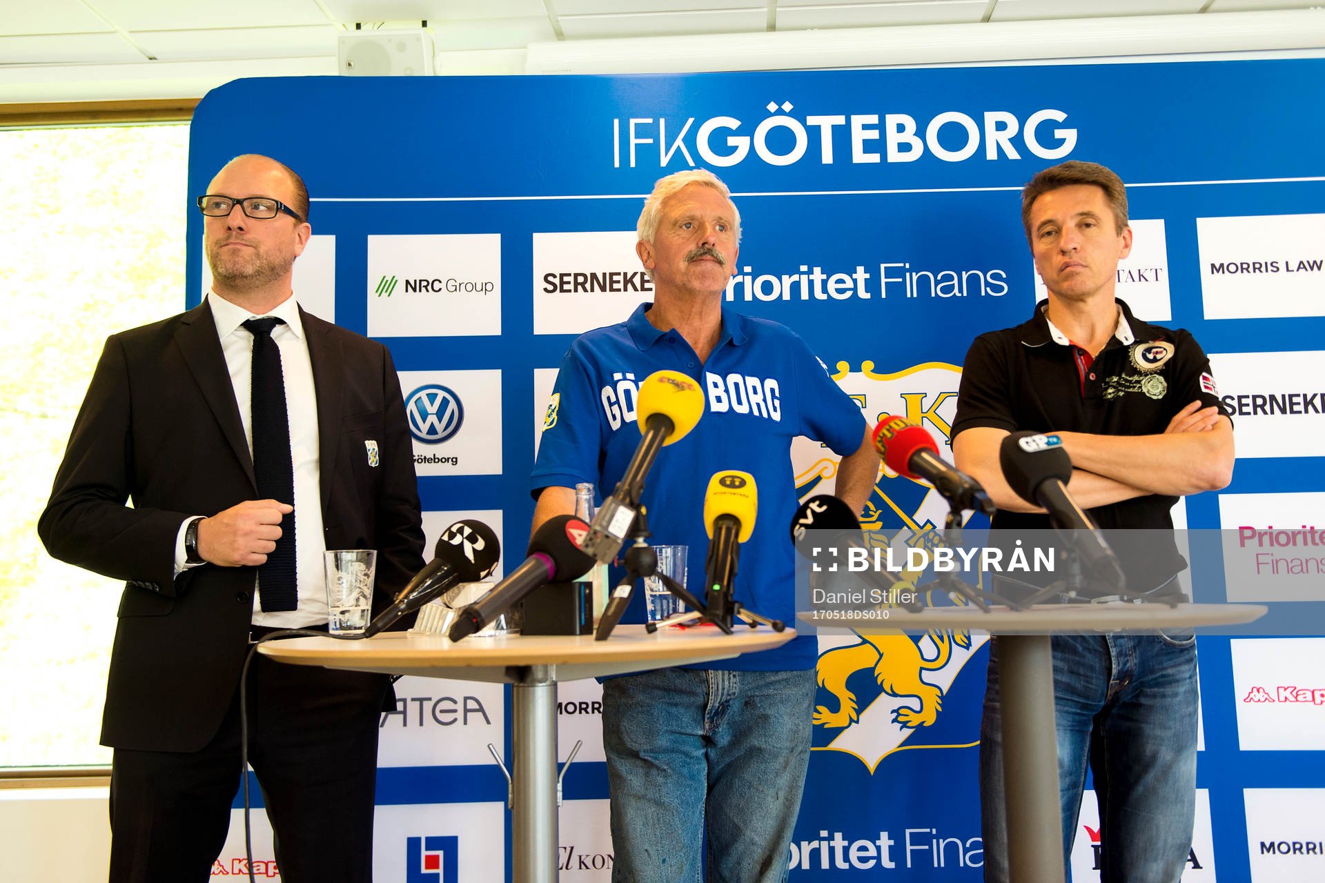 Mike Sahlénius, säkerhetschef, Frank Andersson,