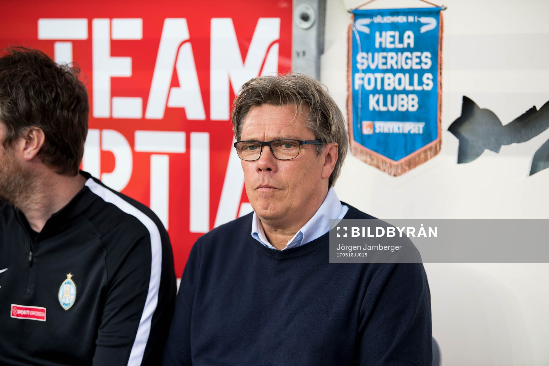 AFC Eskilstunas tränare Pelle Olsson