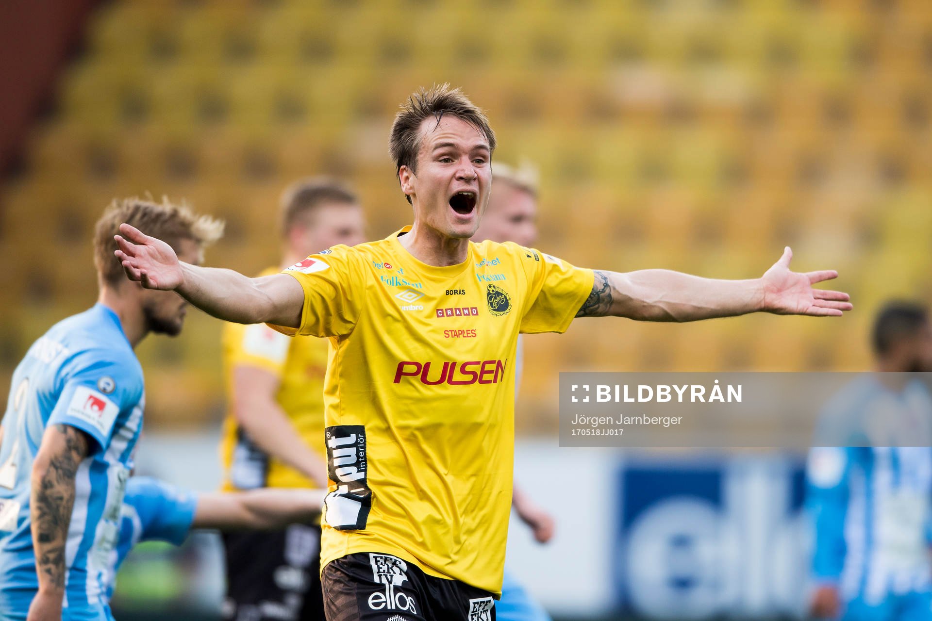 Elfsborgs Viktor Prodell reagerar
