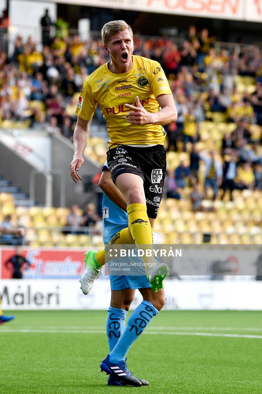 Elfsborgs Joakim Nilsson jublar