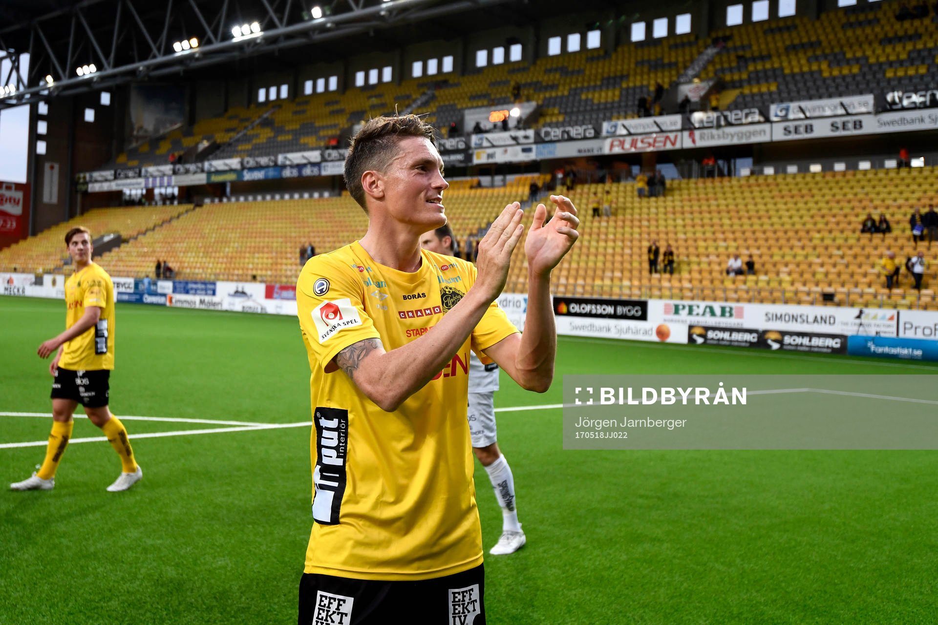 Elfsborgs Lasse Nilsson tackar fansen