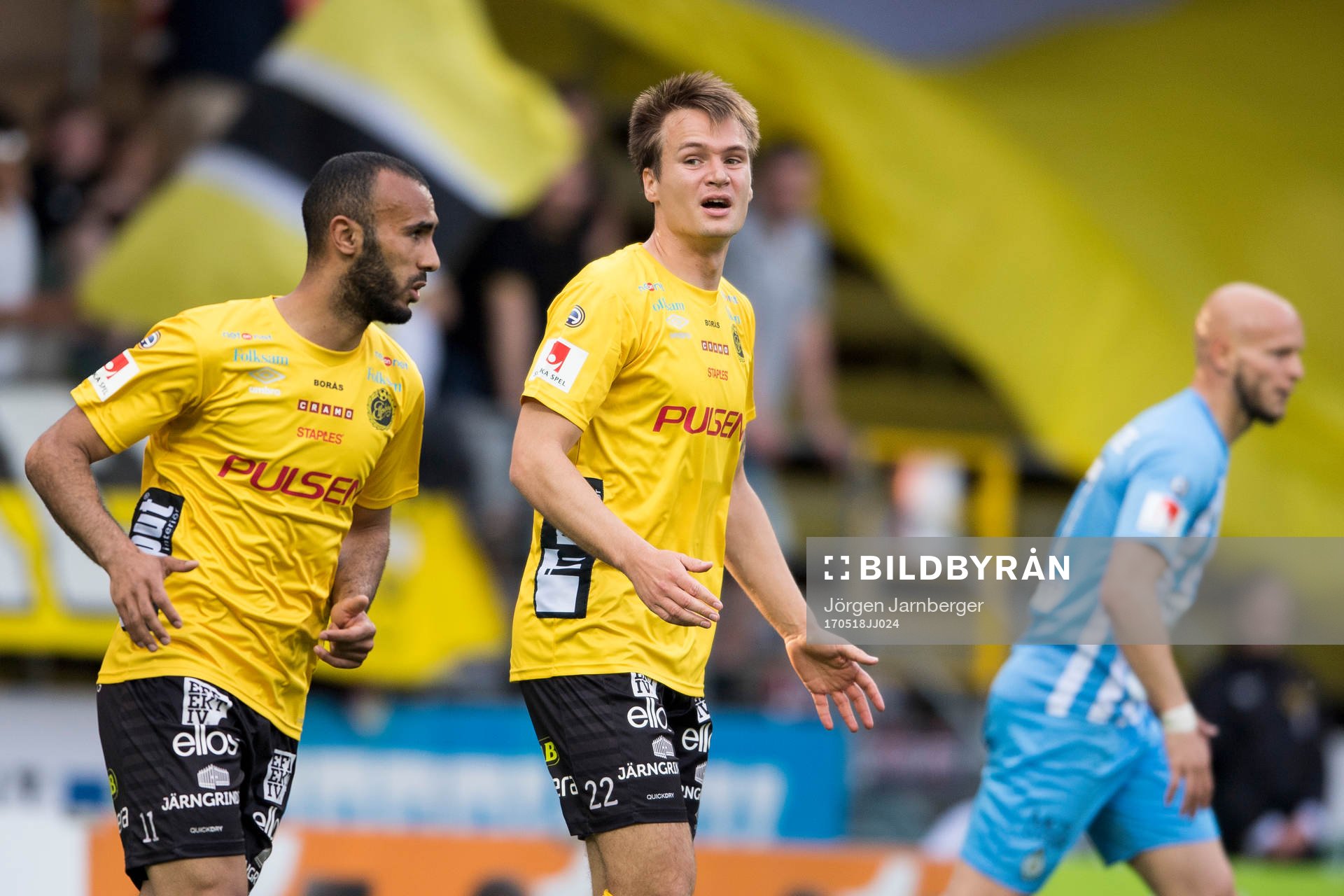 Elfsborgs Viktor Prodell och Issam Jebali