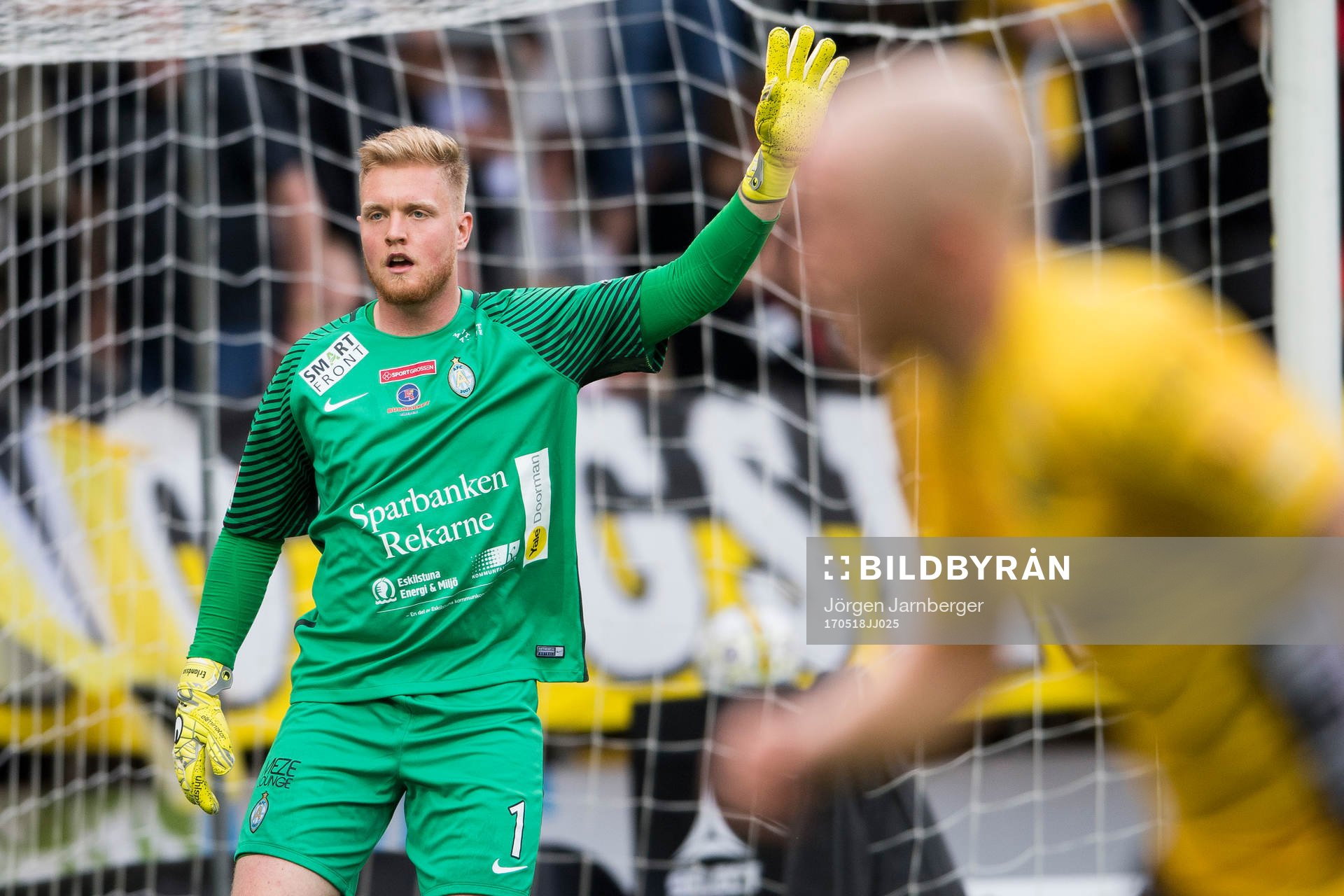 AFC Eskilstunas målvakt Tim Erlandsson