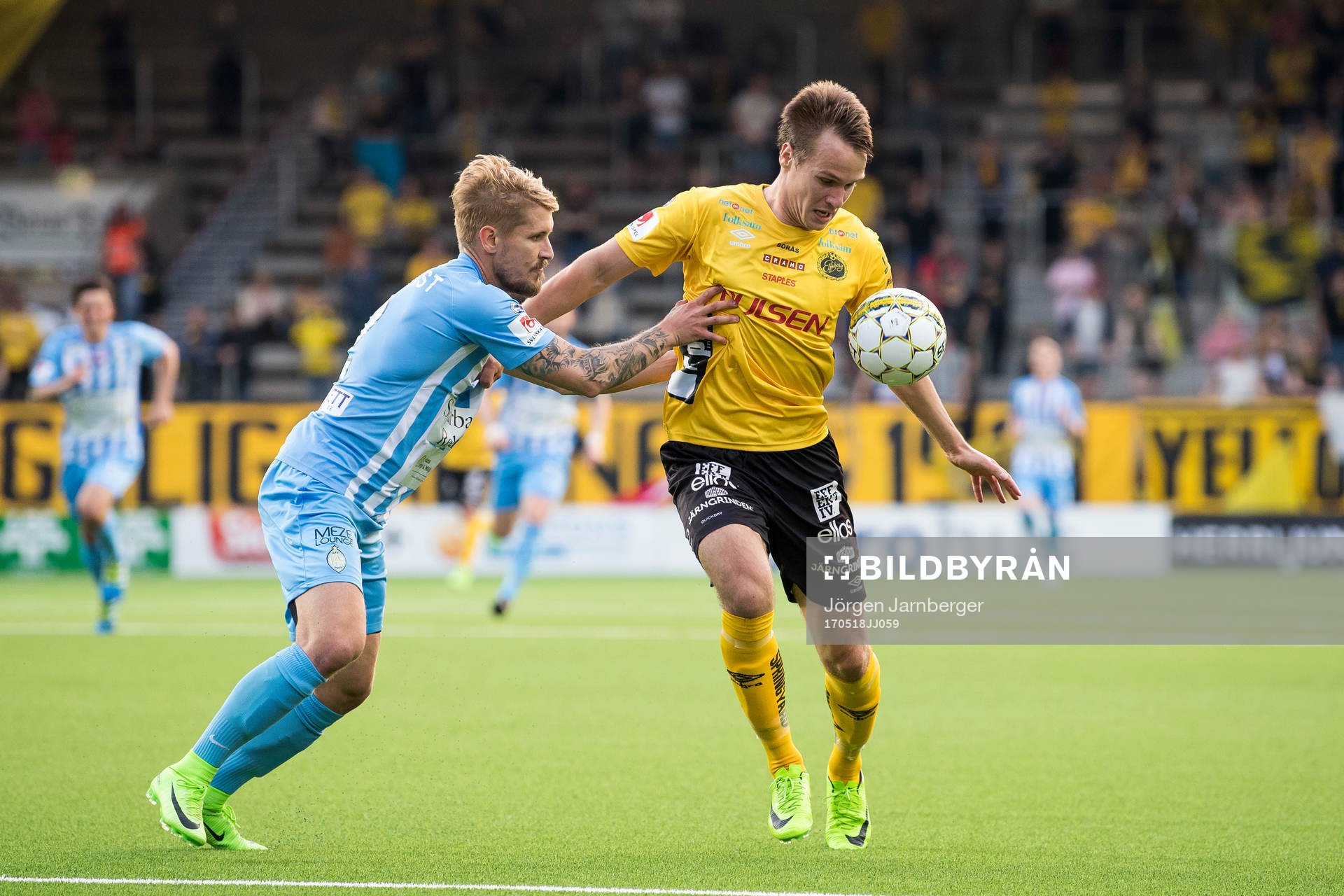 Elfsborgs Viktor Prodell och AFC Eskilstunas Daniel