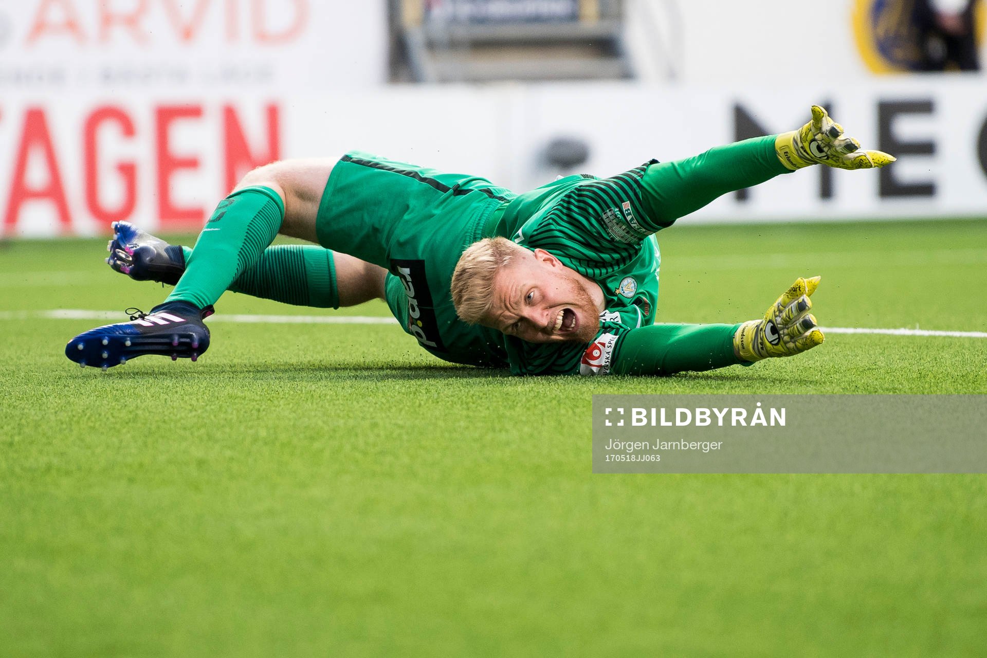 AFC Eskilstunas målvakt Tim Erlandsson