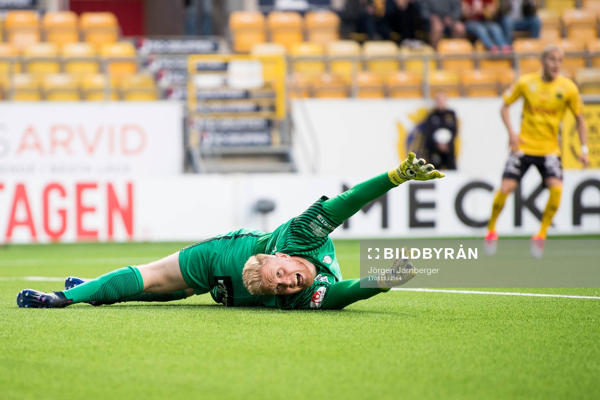 AFC Eskilstunas målvakt Tim Erlandsson