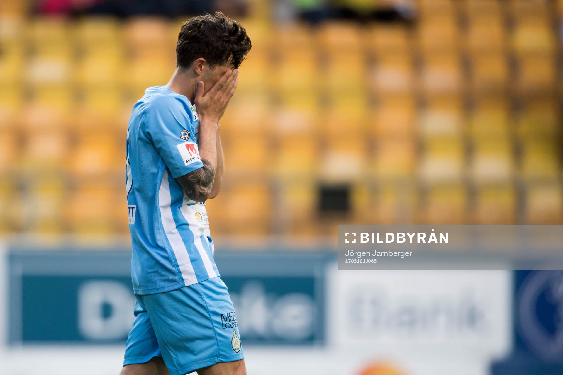 AFC Eskilstunas Thomas Piermayr deppar