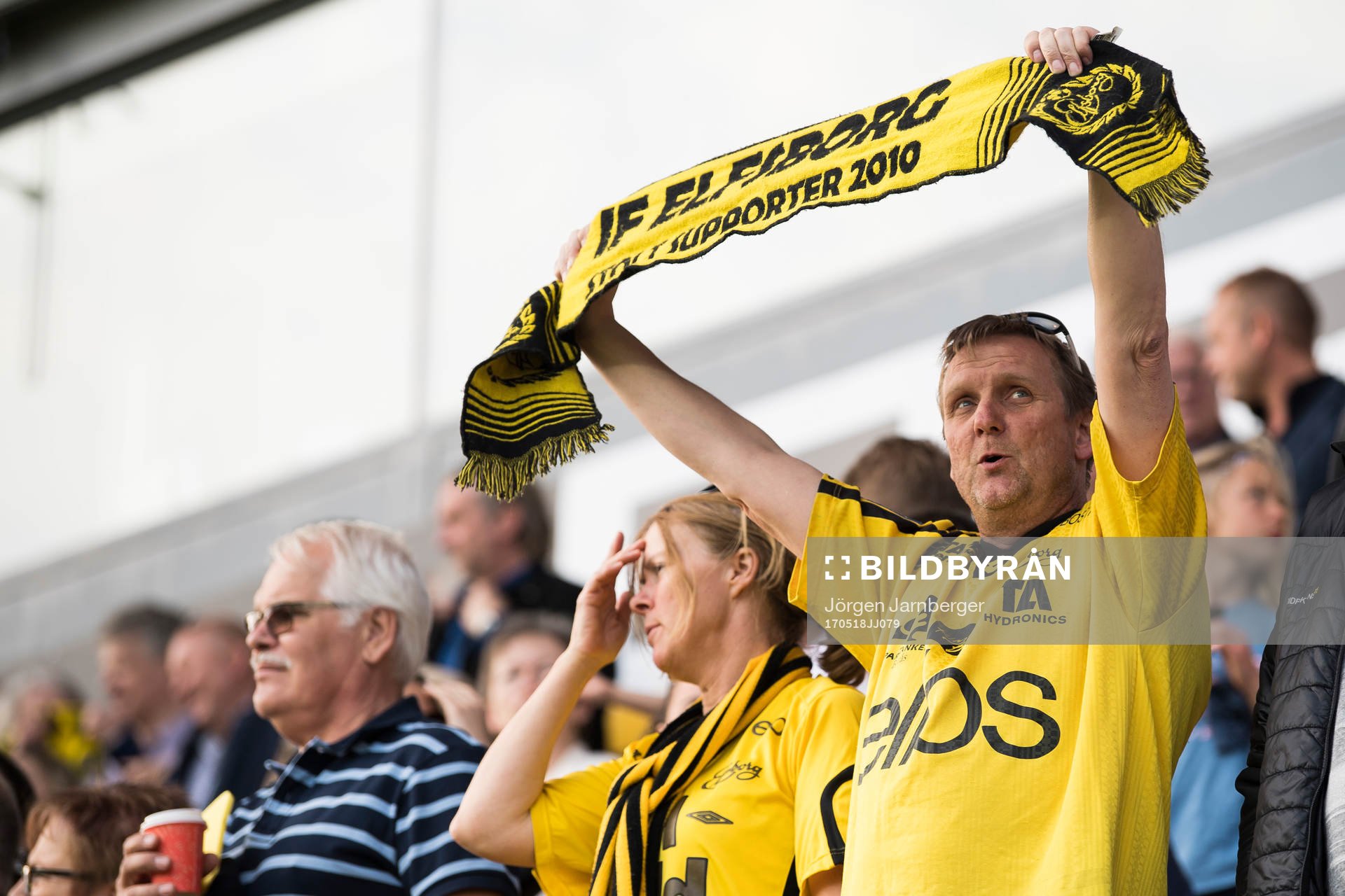 En Elfsborgs supporter
