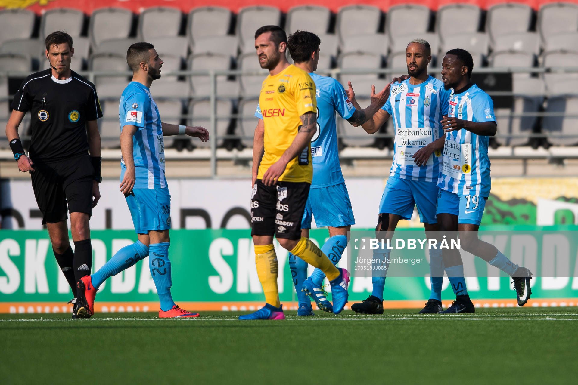 AFC Eskilstunas Ferid Ali jublar
