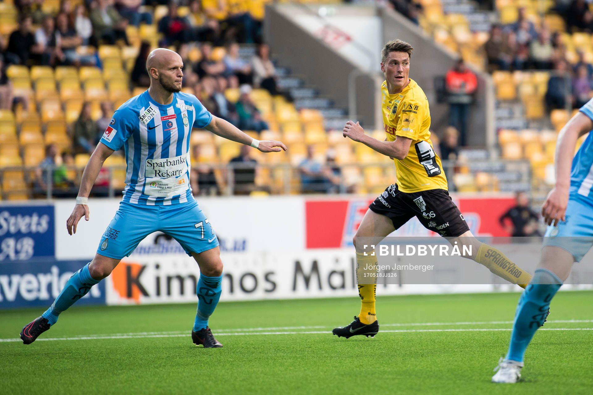 Elfsborgs Lasse Nilsson och AFC Eskilstunas Zourab