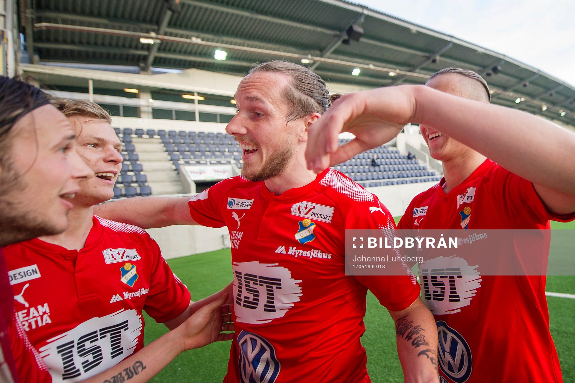 Östers Robin Östlind, Fritiof Björkén och David
