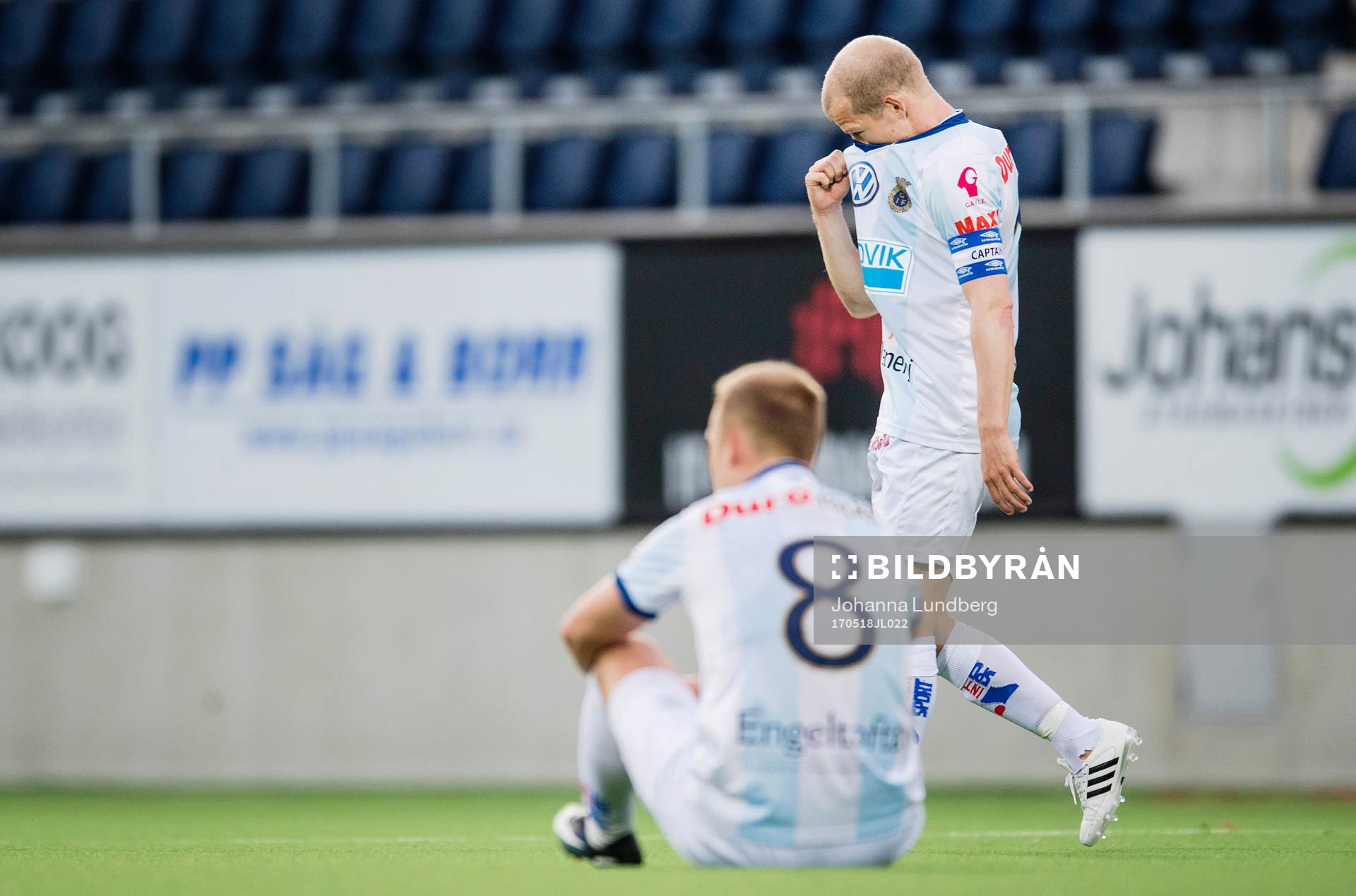 Gefles Jonas Lantto och Christian Ljungberg deppar
