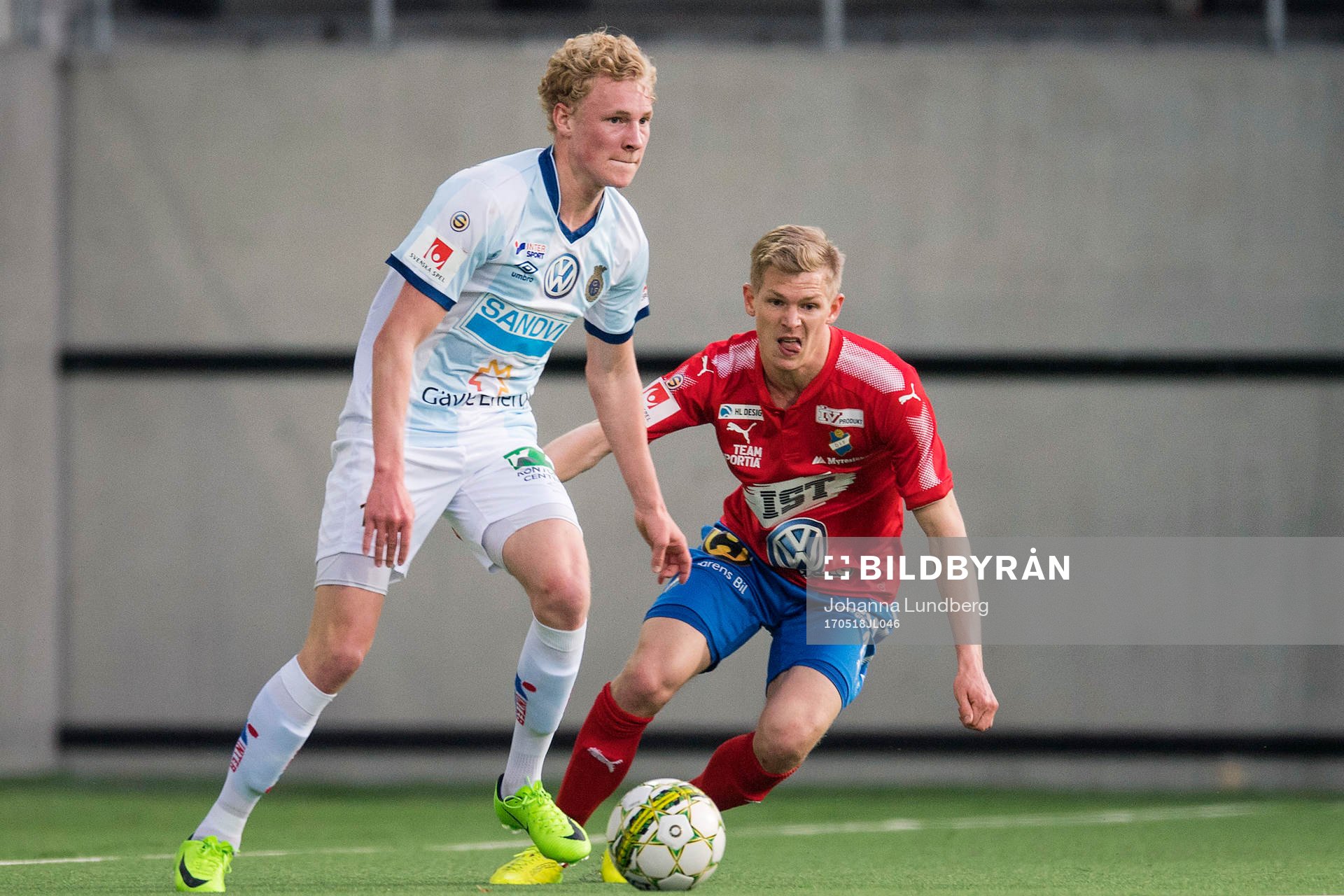 Gefles Adam Bergmark Wiberg och Östers Fritiof Björkén