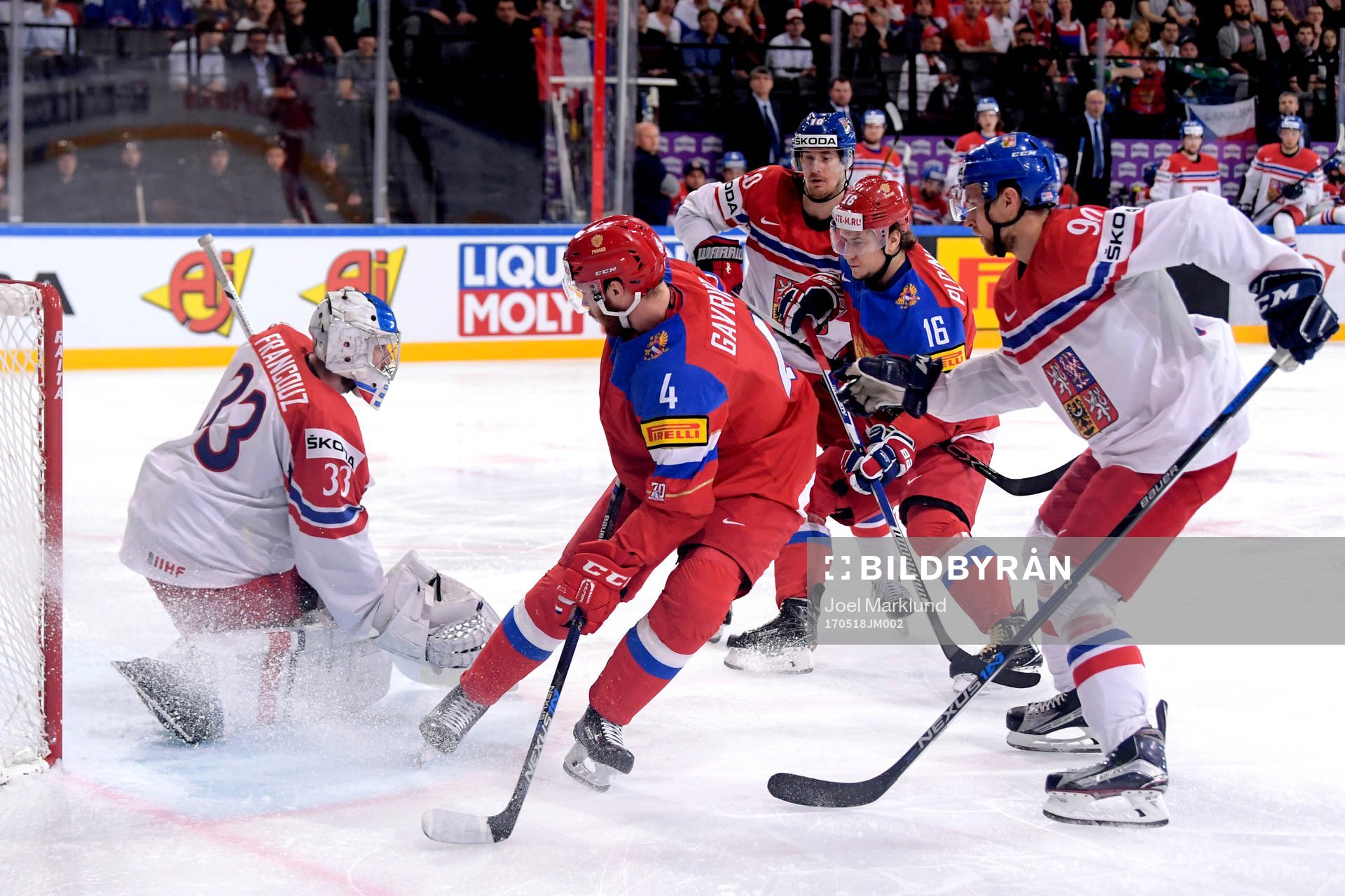 Rysslands Vladislav Gavrikov och Sergei Plotnikov utmanar