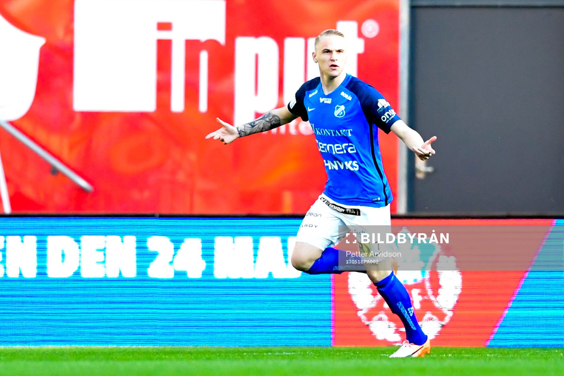 Norrbys Simon Jarl jublar