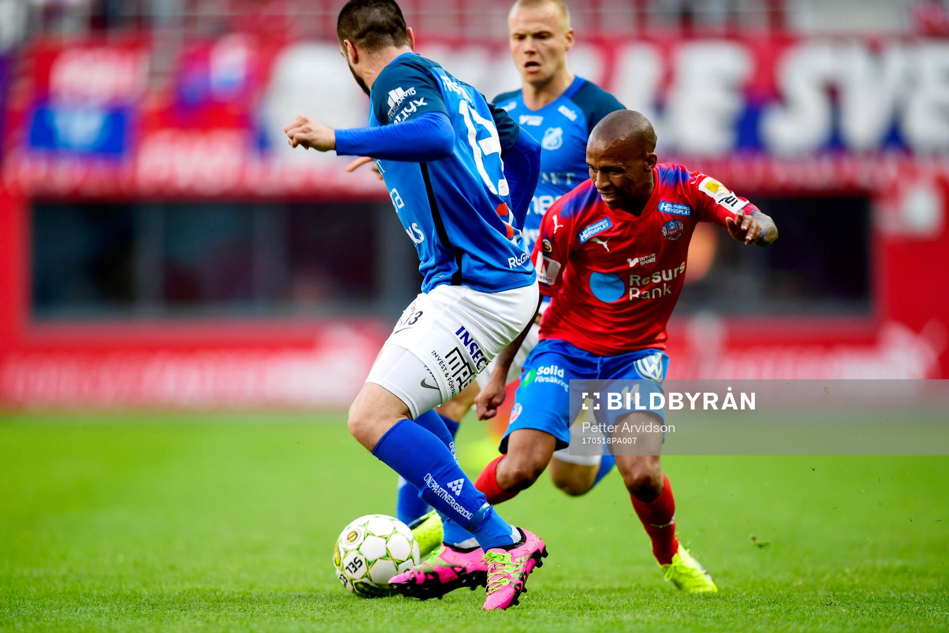 Helsingborgs Bradley Surprise Ralani och Norrbys Kardo