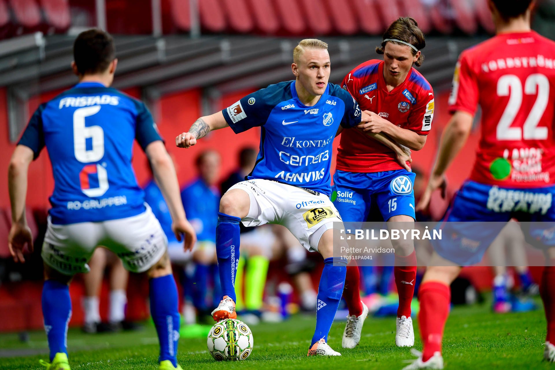 Norrbys Simon Jarl och Helsingborgs Max Svensson