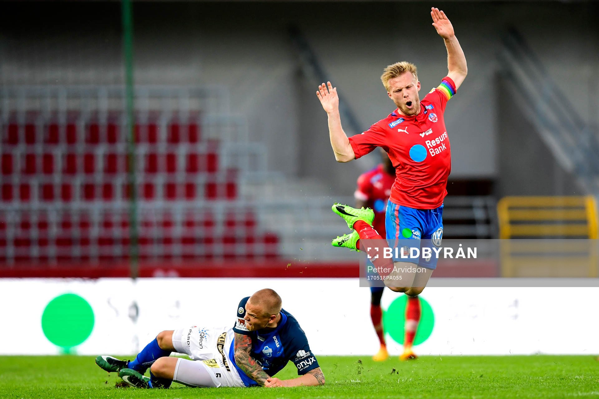 Norrbys Jesper Brandt och Helsingborgs Andreas Landgren