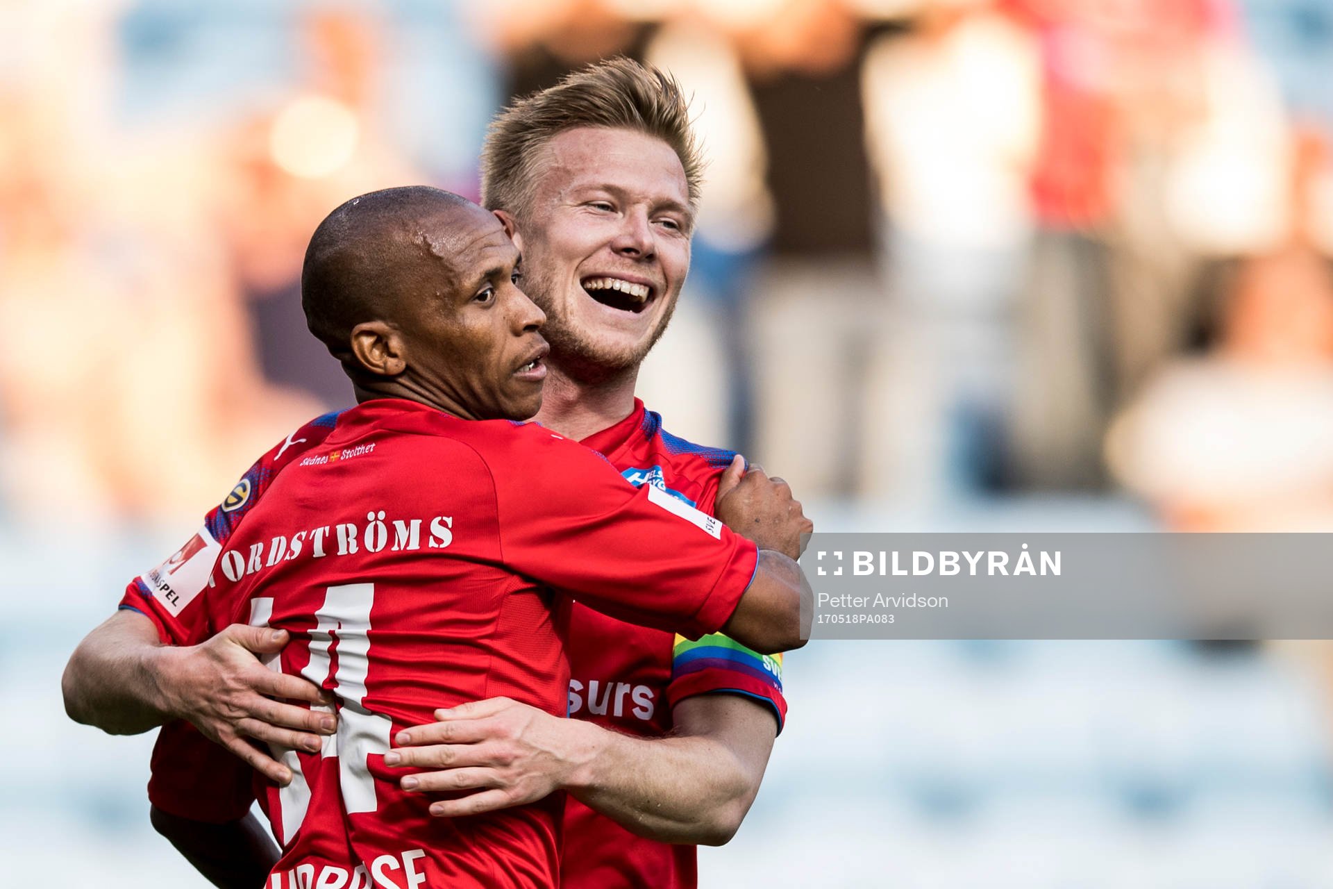 Helsingborgs Bradley Surprise Ralani och Andreas Landgren