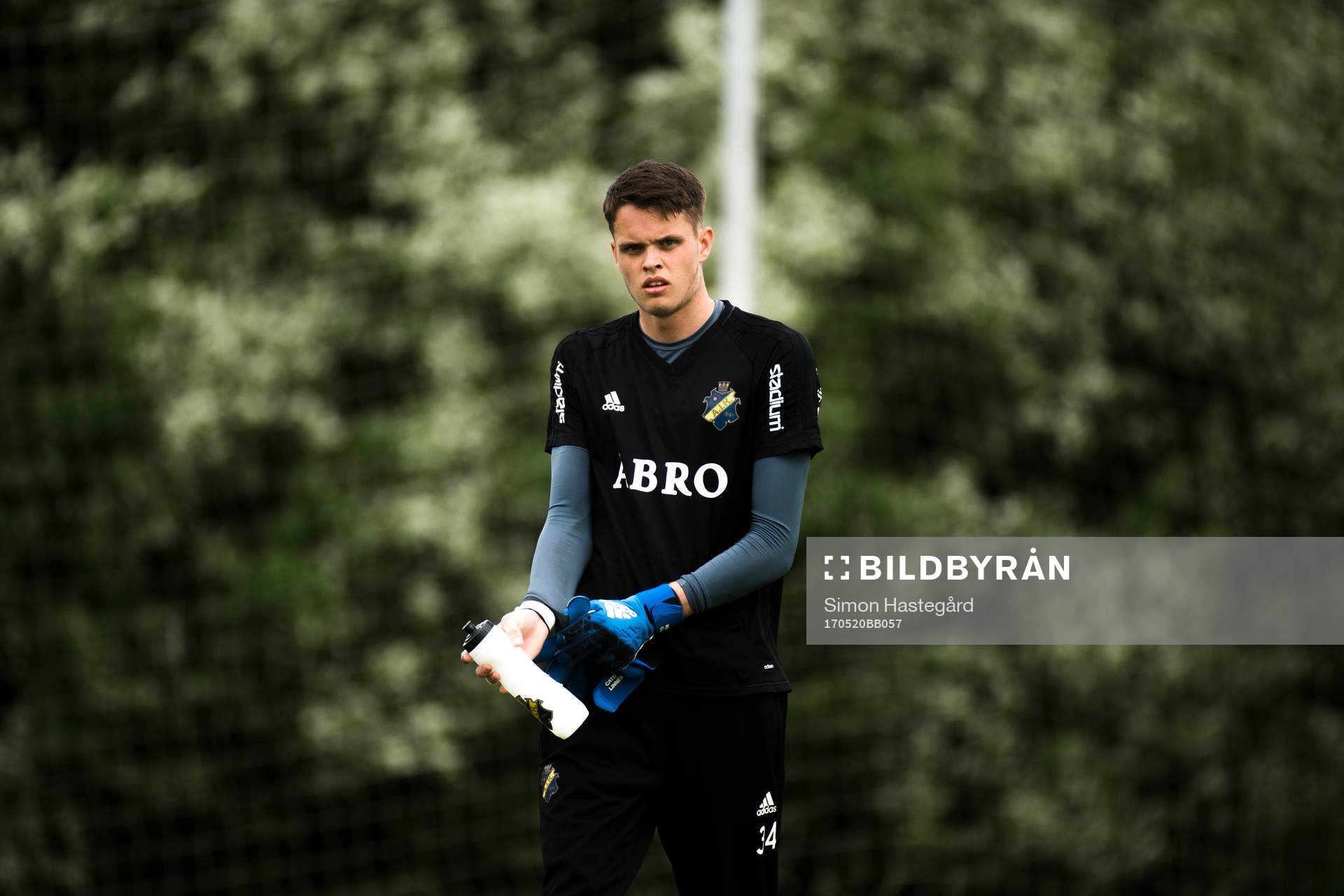 s målvakt Oscar Linnér
