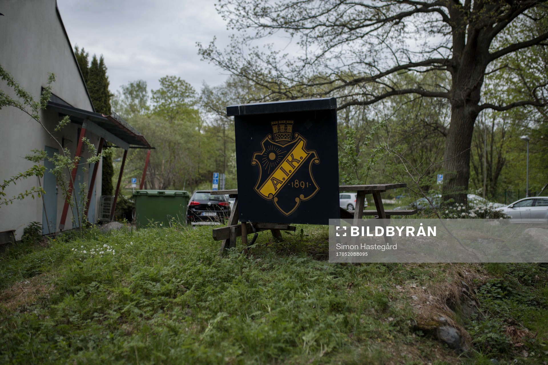 s träningsanläggning i Karlberg