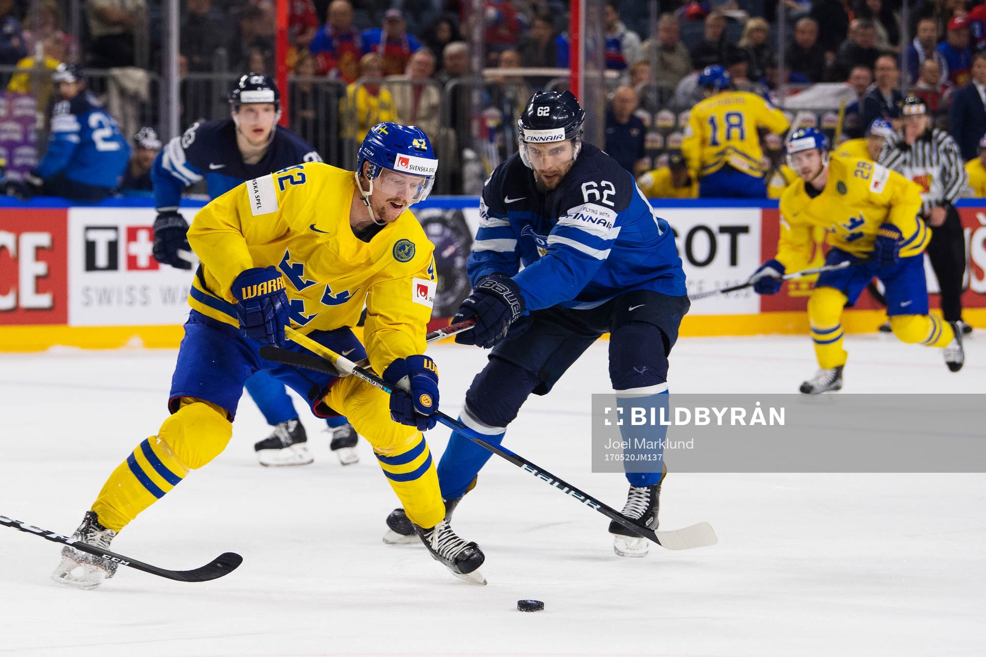 Sveriges Joakim Nordström utmanar Finlands Oskar Osala i