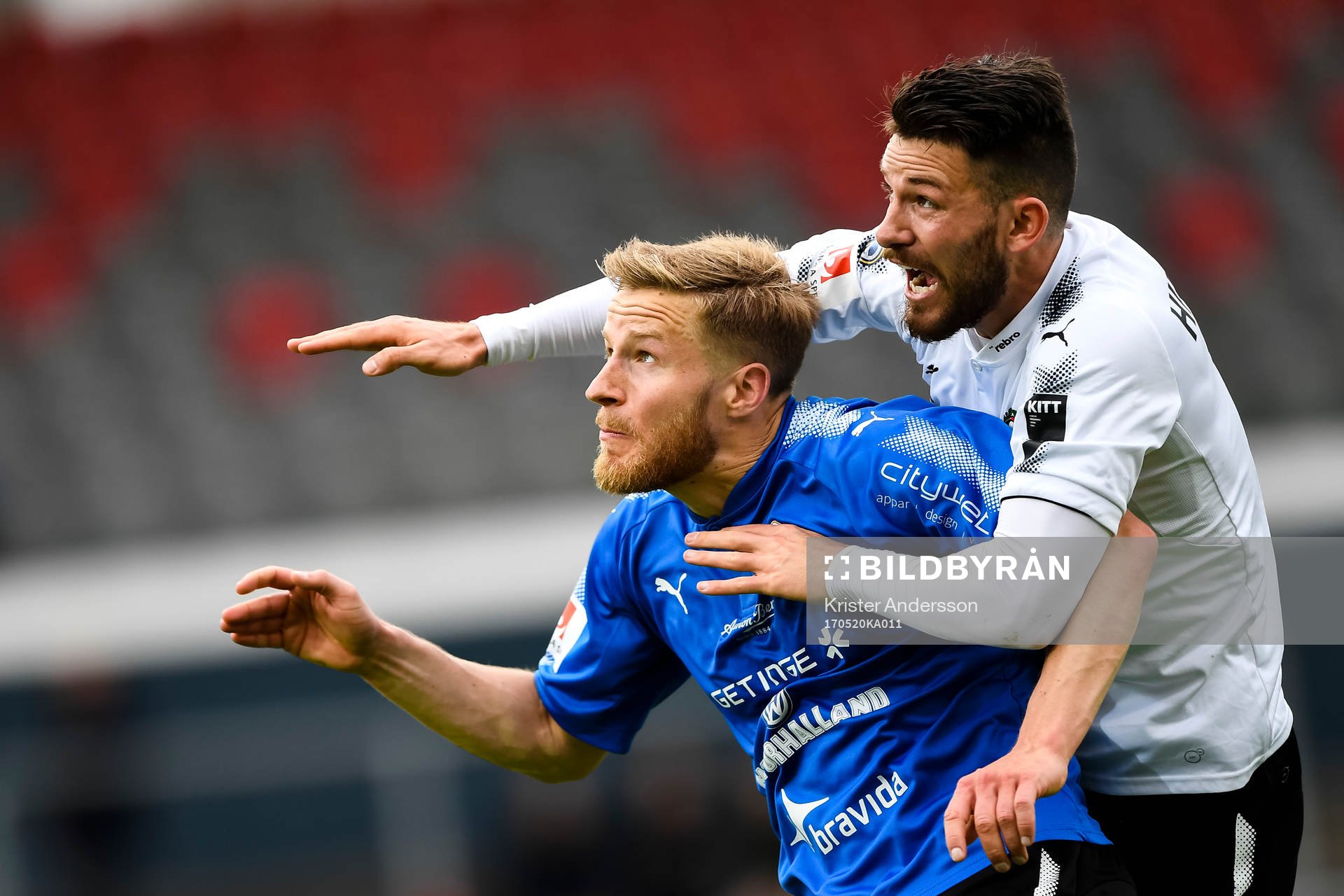Halmstads Alexander Ruud Tveter och Örebros Brendan