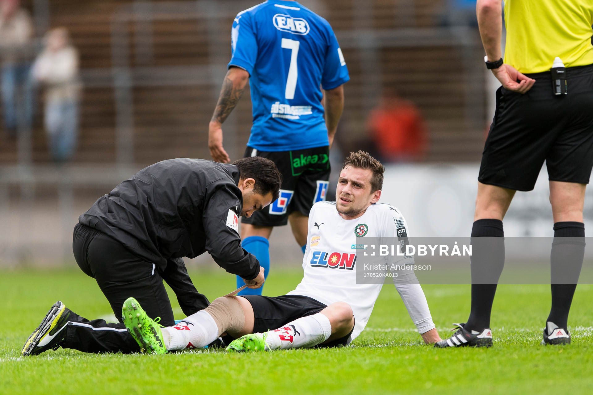 Örebros Filip Rogic gör sig illa och tvingas byta