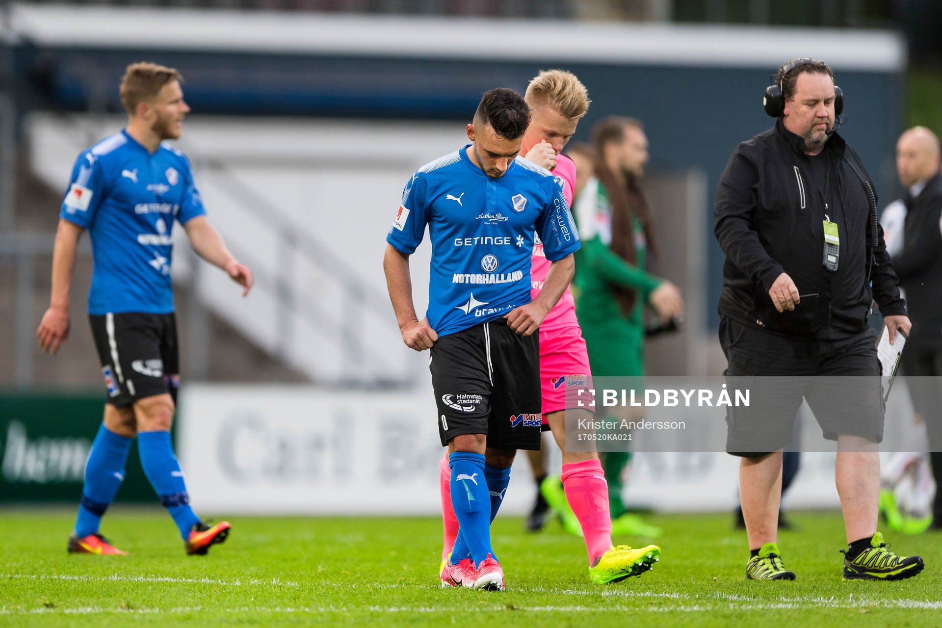 Halmstads Sead Haksabanovic deppar
