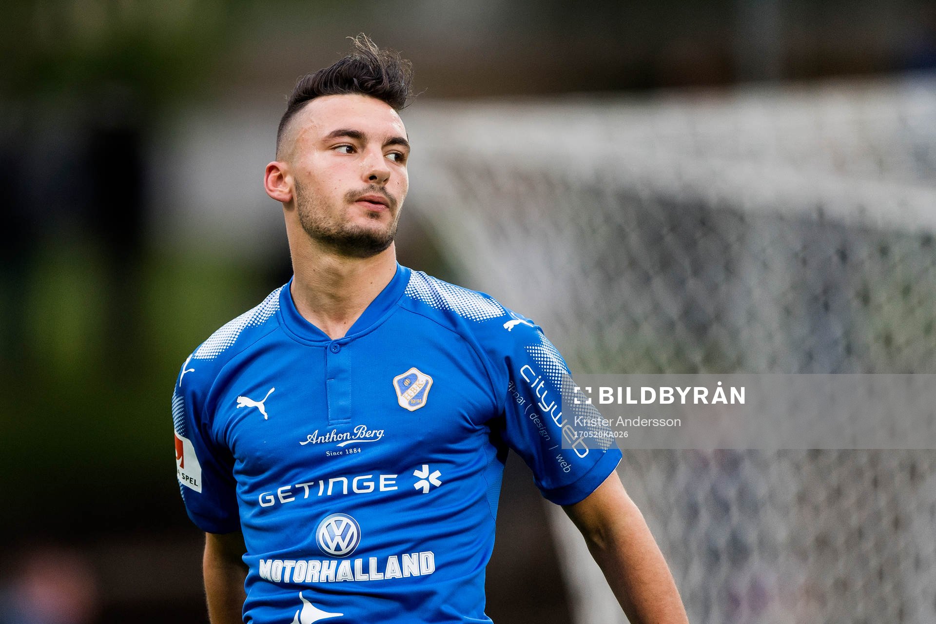 Halmstads Sead Haksabanovic deppar