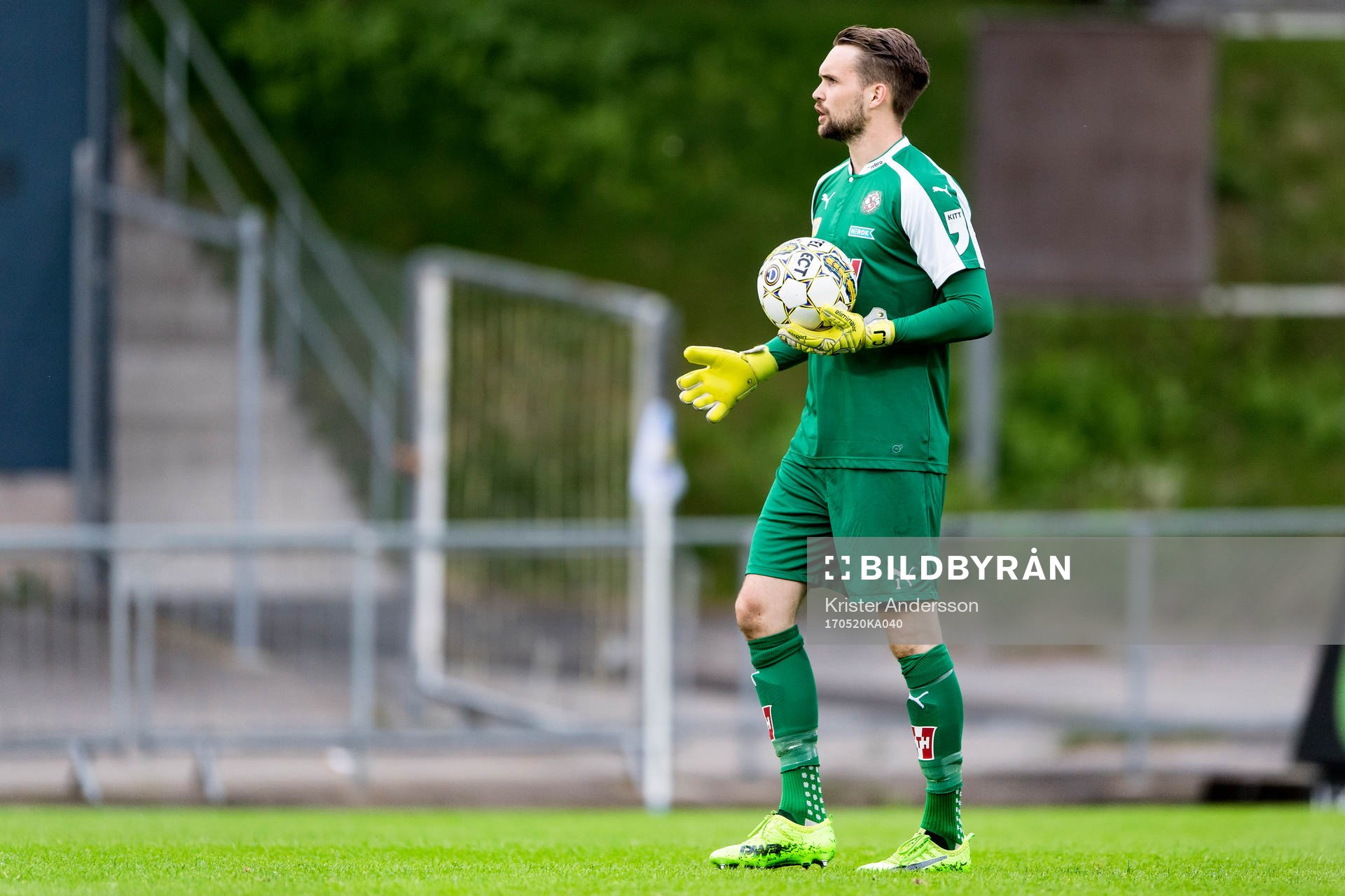 Örebros målvakt Oscar Jansson