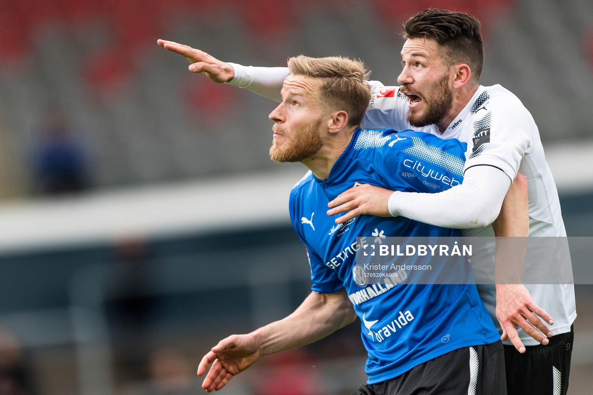 Halmstads Alexander Ruud Tveter och Örebros Brendan