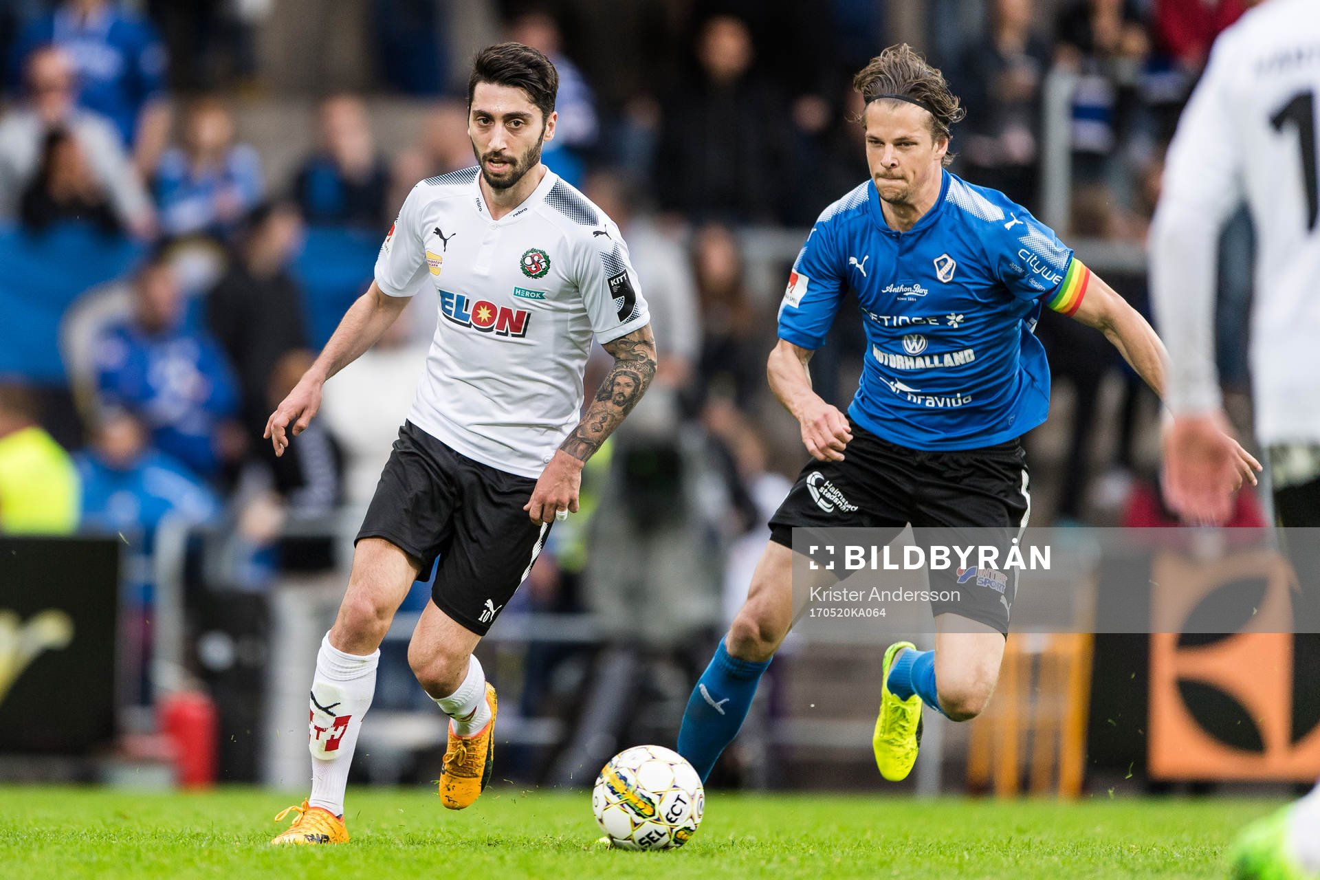 Örebros Nahir Besara och Halmstads Fredrik Liverstam