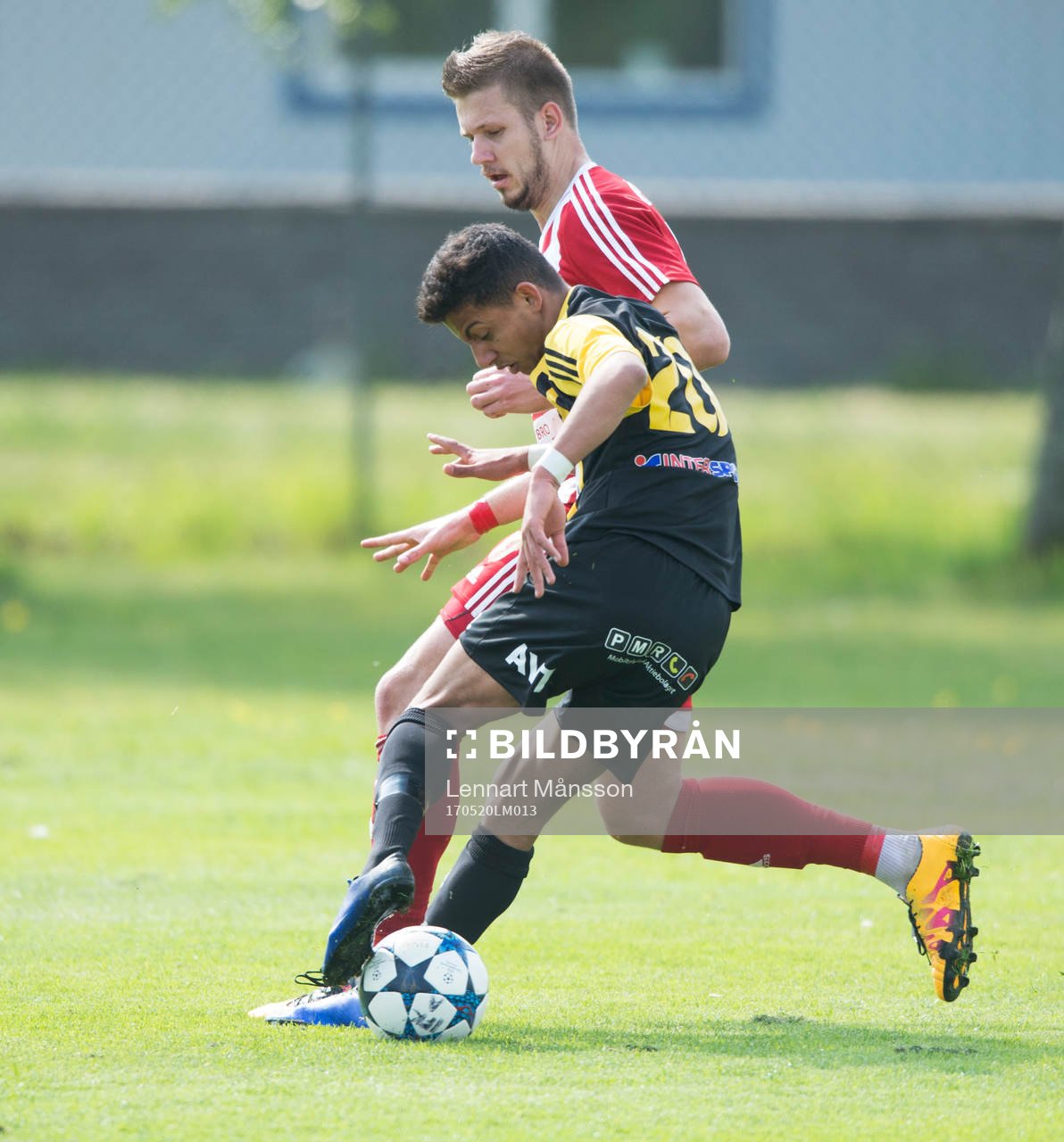 IFK Hässleholms Waed Shaif i matchen i division 2 mellan