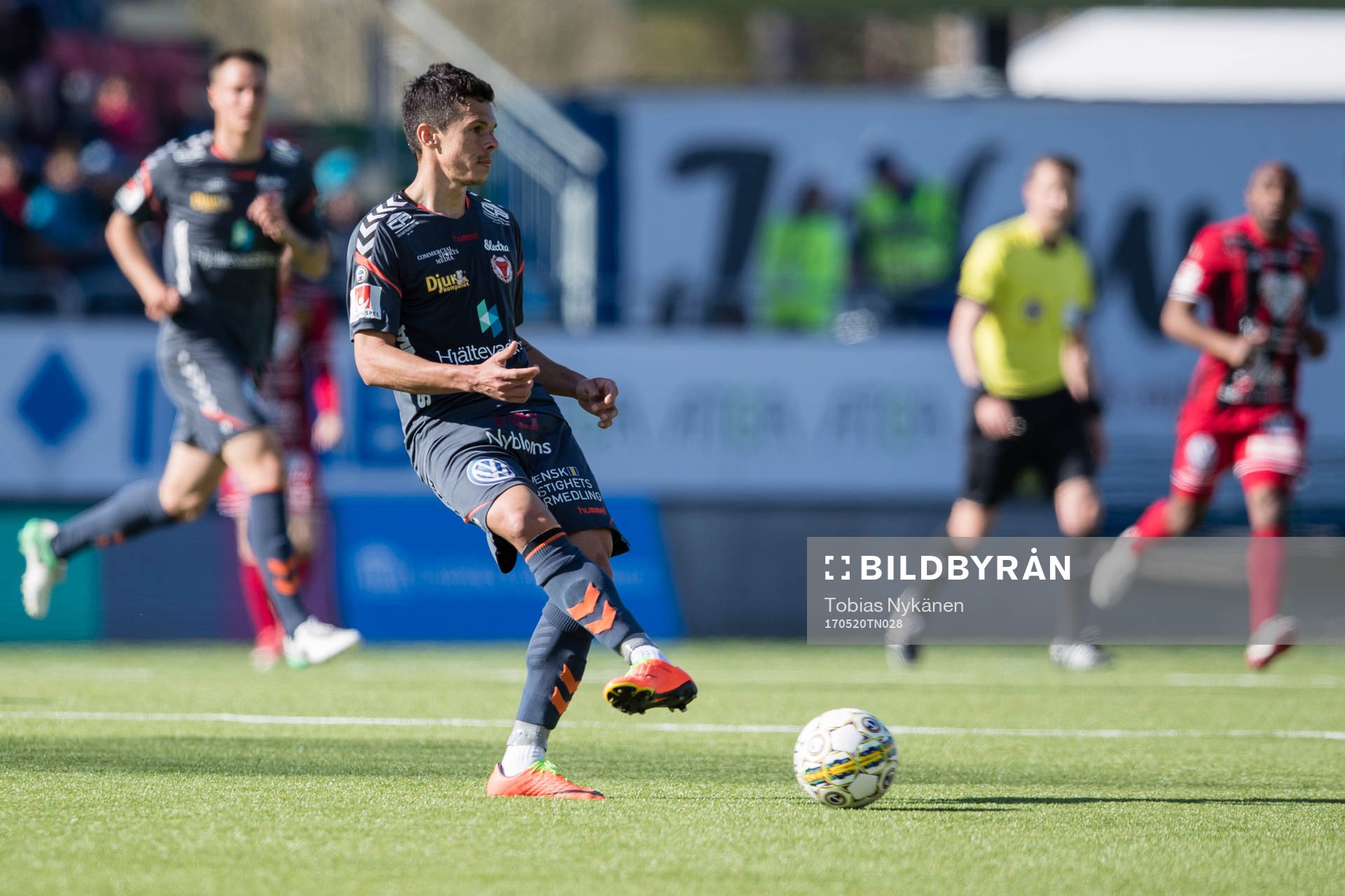 Kalmars Sebastian Hedlund Romário Pereira Sipião