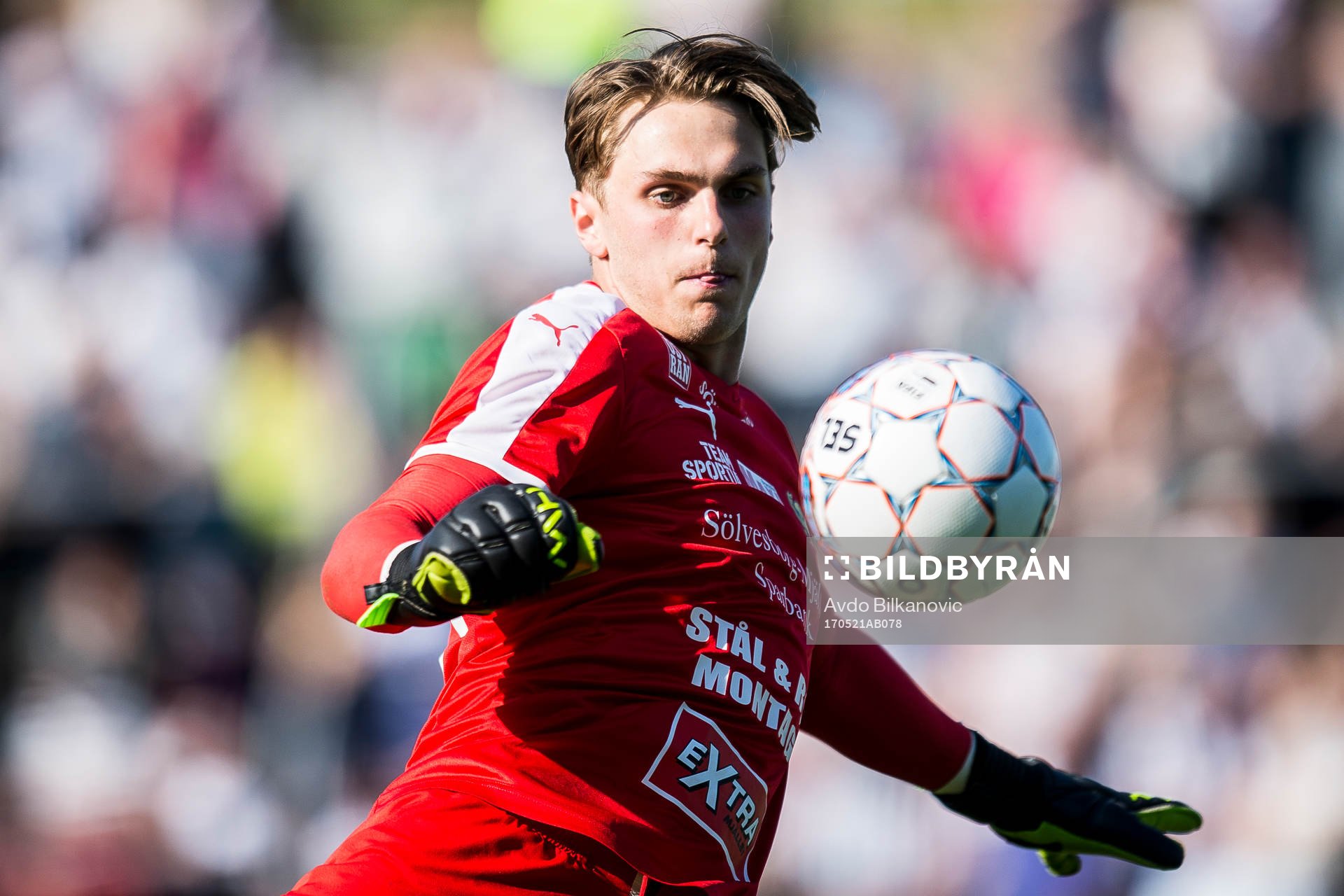 Mjällbys målvakt Oscar Ekman
