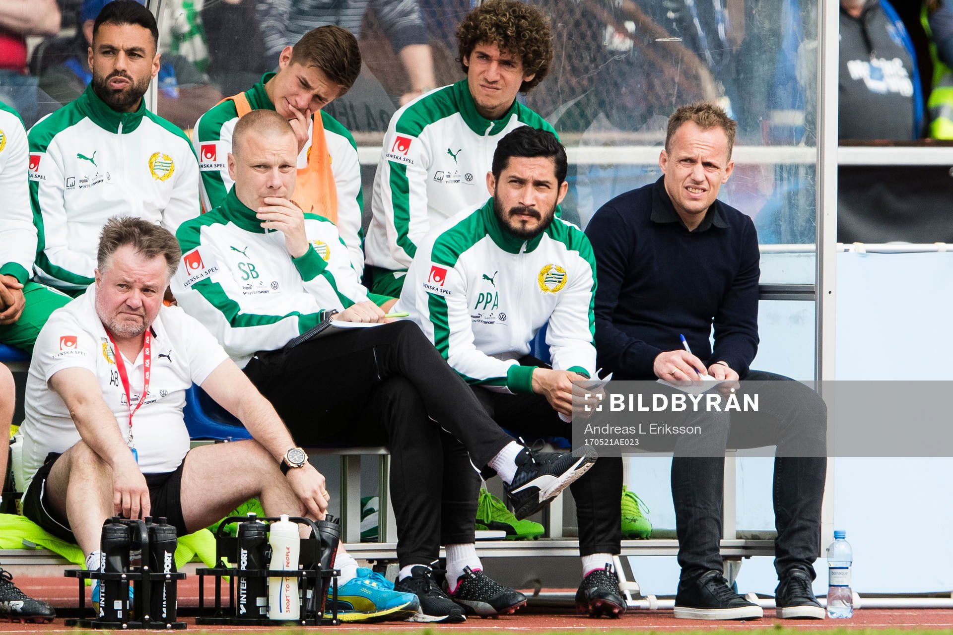 Hammarbys assisterande tränare Stefan Billborn,