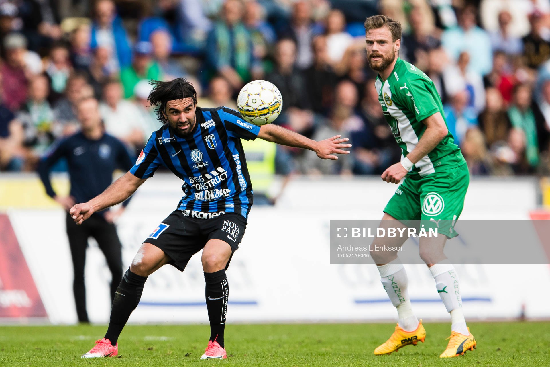 Sirius Alexander Nilsson och Hammarbys Arnór Smárason