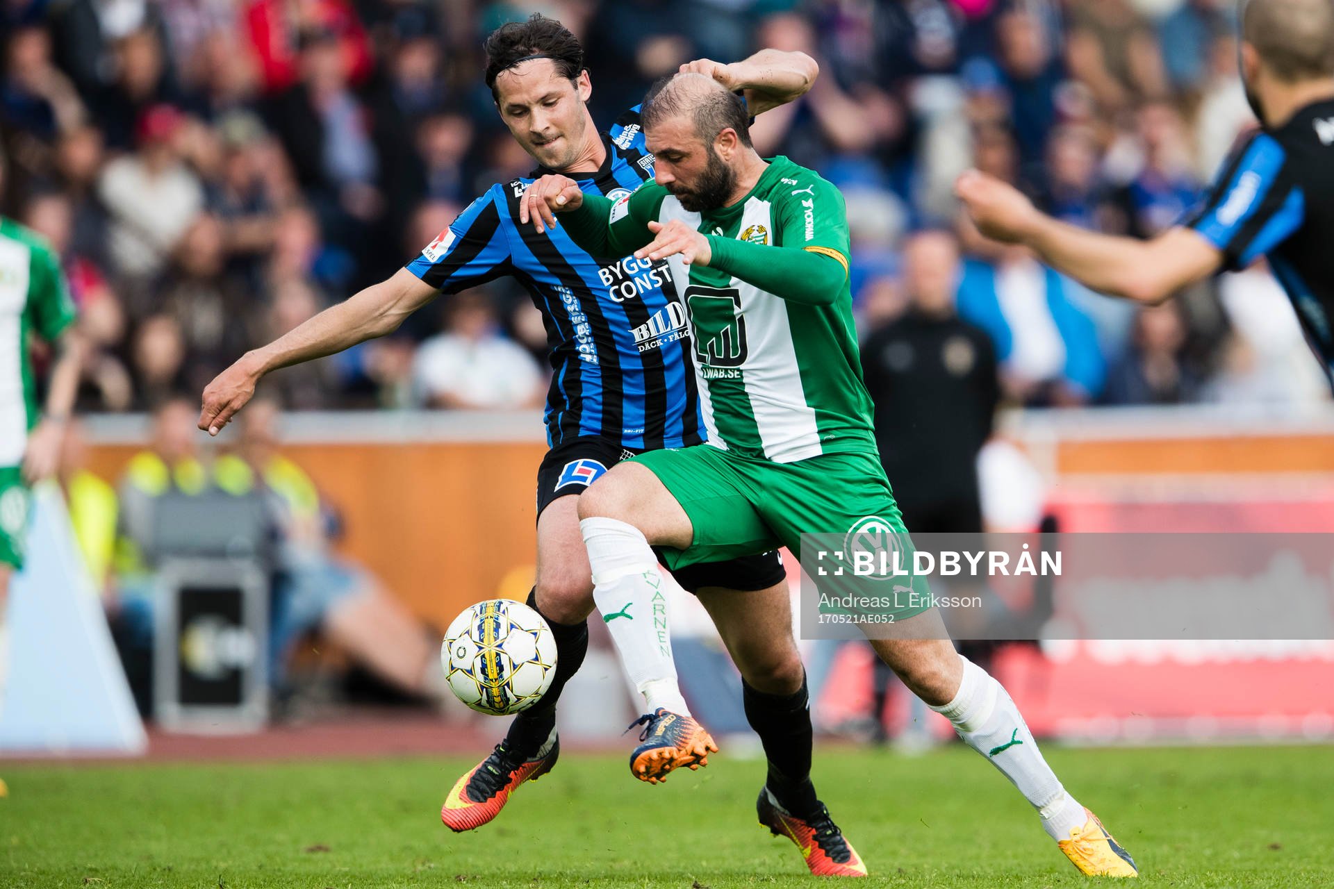 Sirius Philip Haglund och Hammarbys Kennedy Bakircioglu