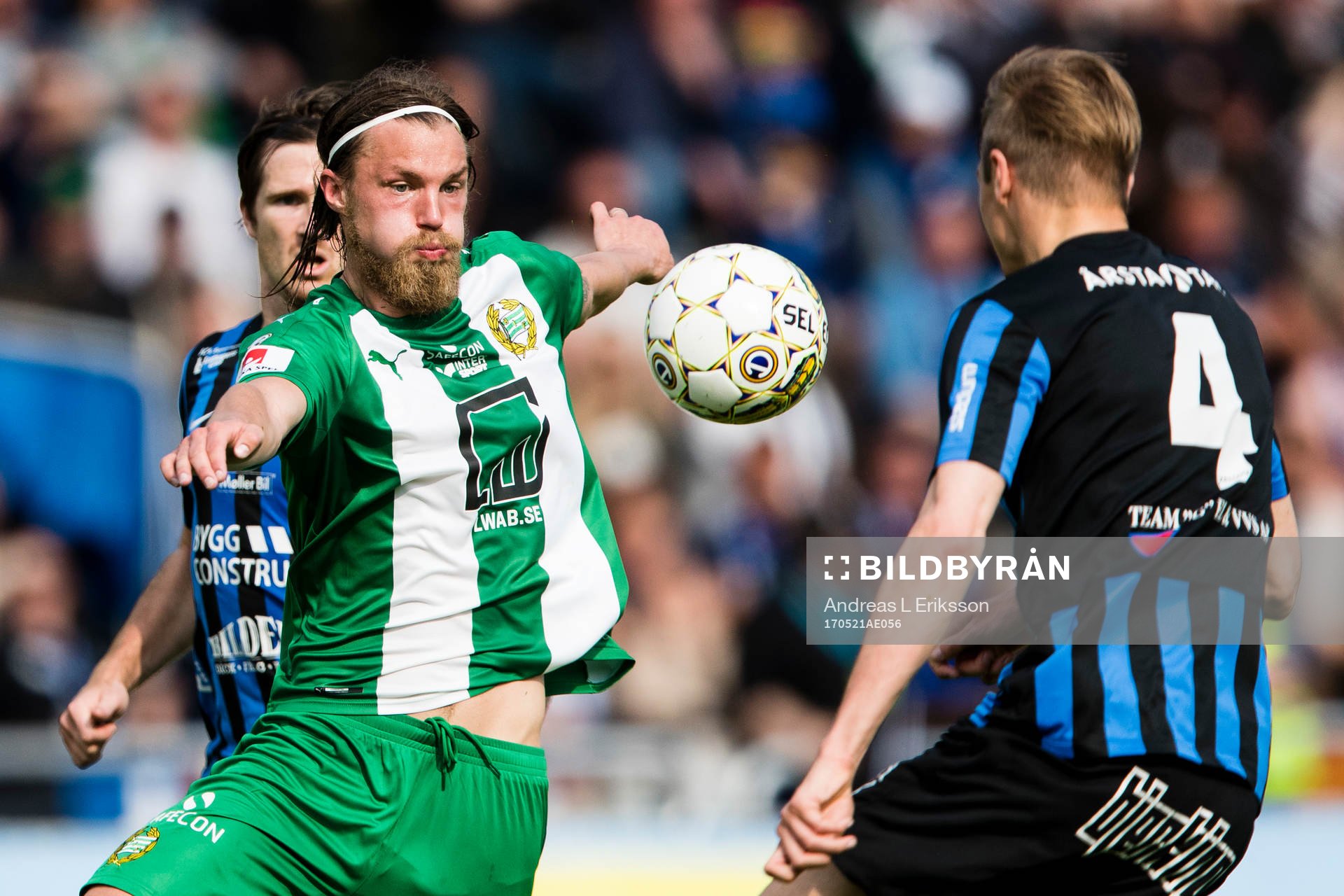 Hammarbys Björn Paulsen och Sirius Oscar Pehrsson